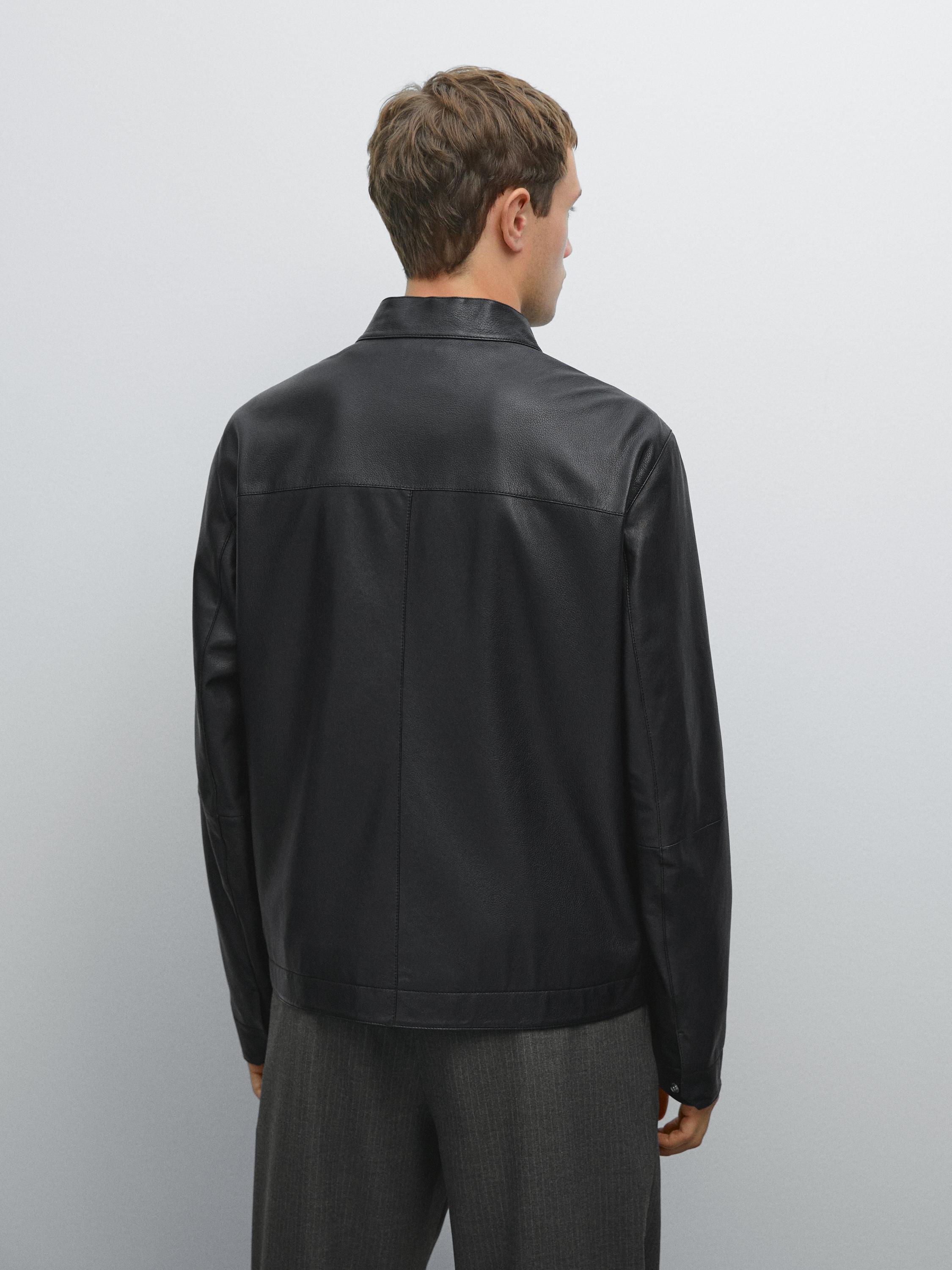 Nappa sheepskin jacket