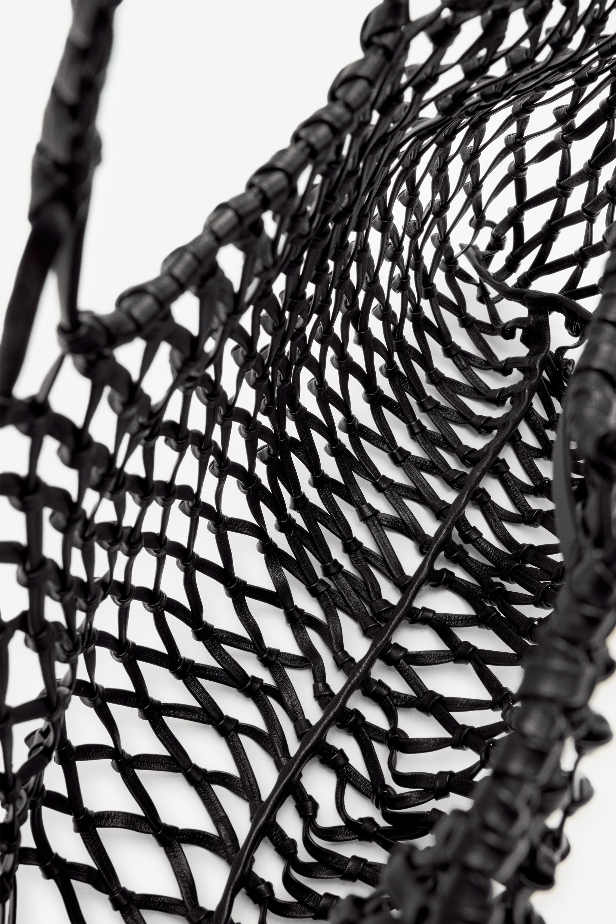 LIMITED EDITION BRAIDED LEATHER MAXI SHOPPER