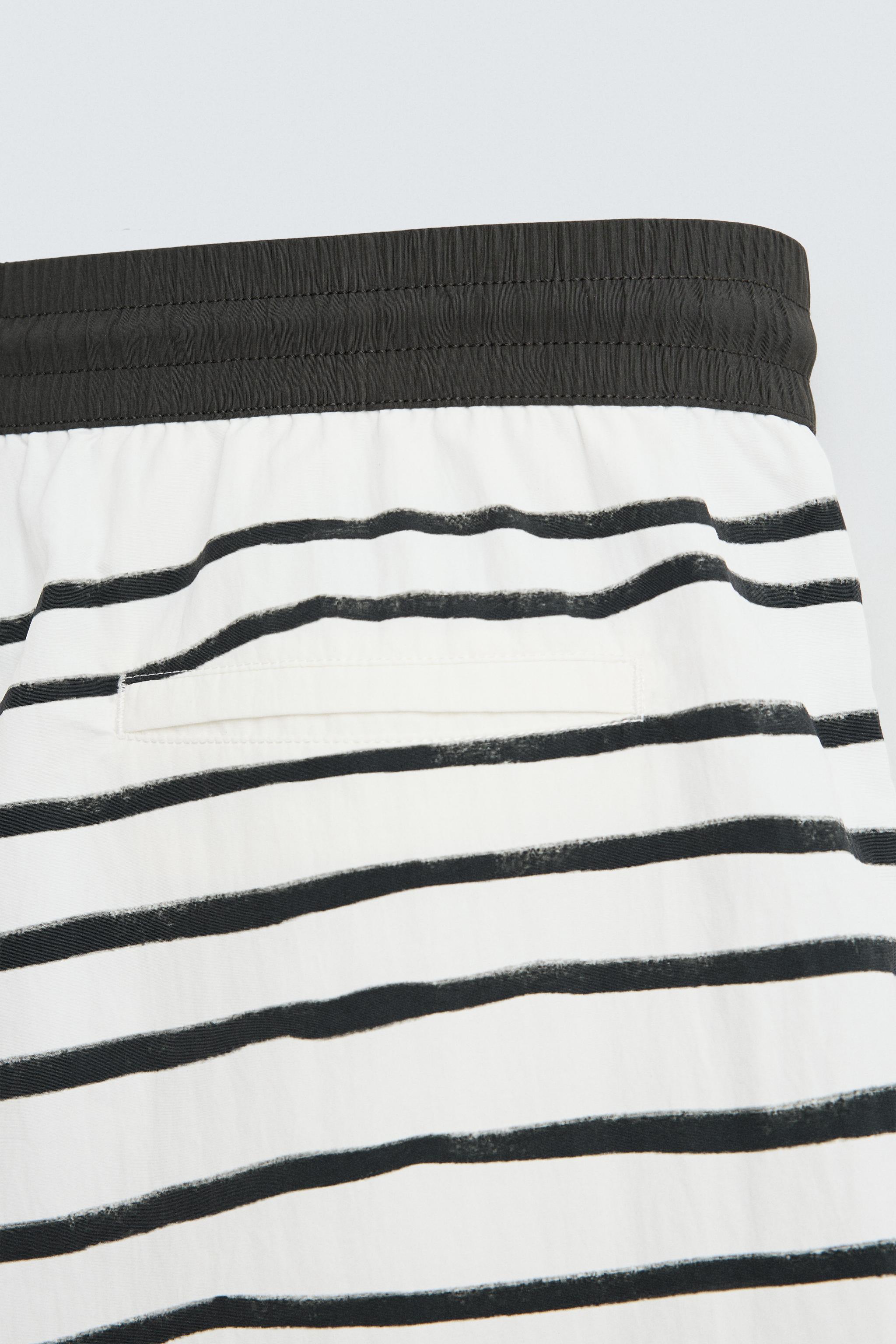 OTIS KWAME KYE QUAICOE PRINTED MID-LENGTH SWIMSUIT