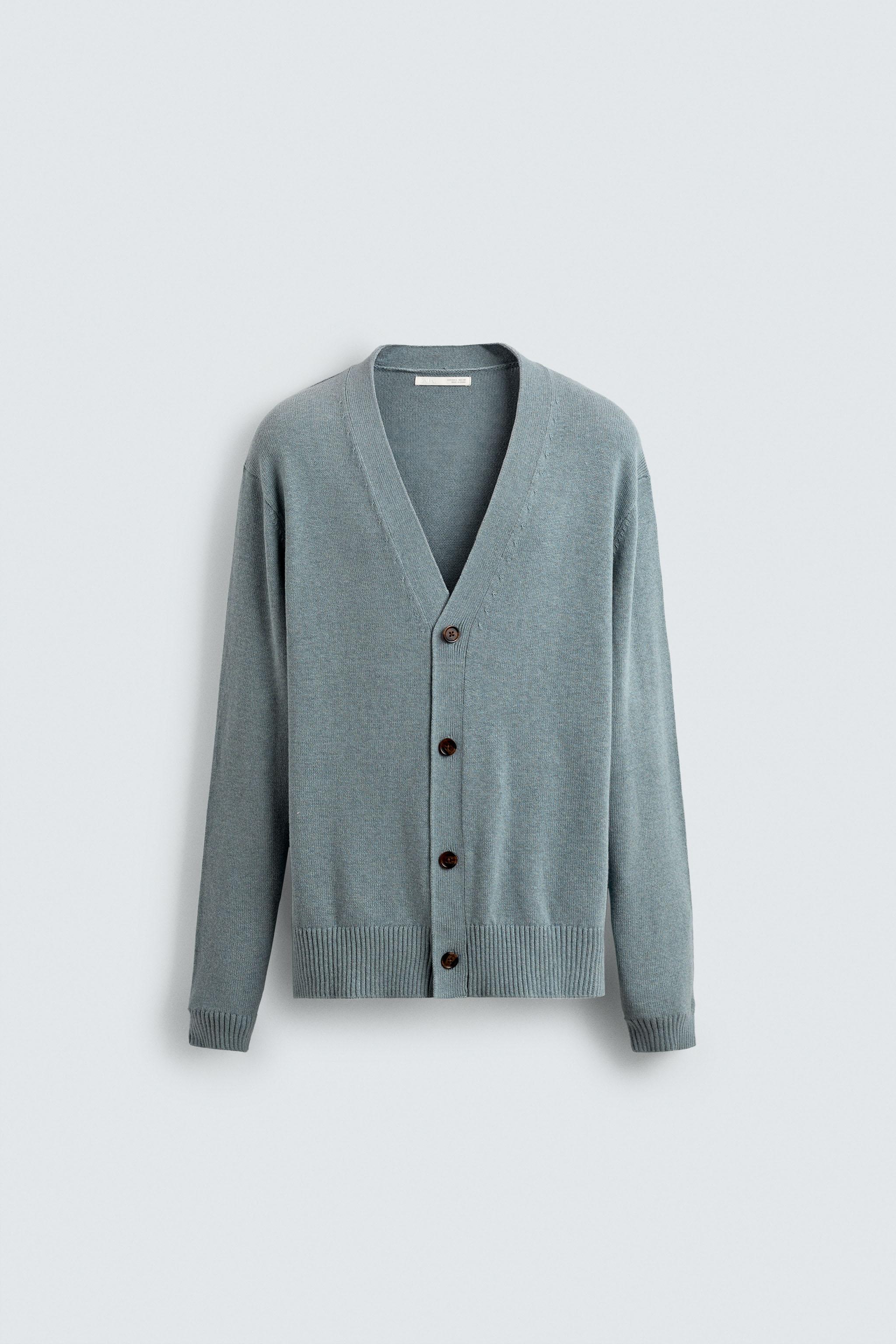 COTTON - CASHMERE CARDIGAN
