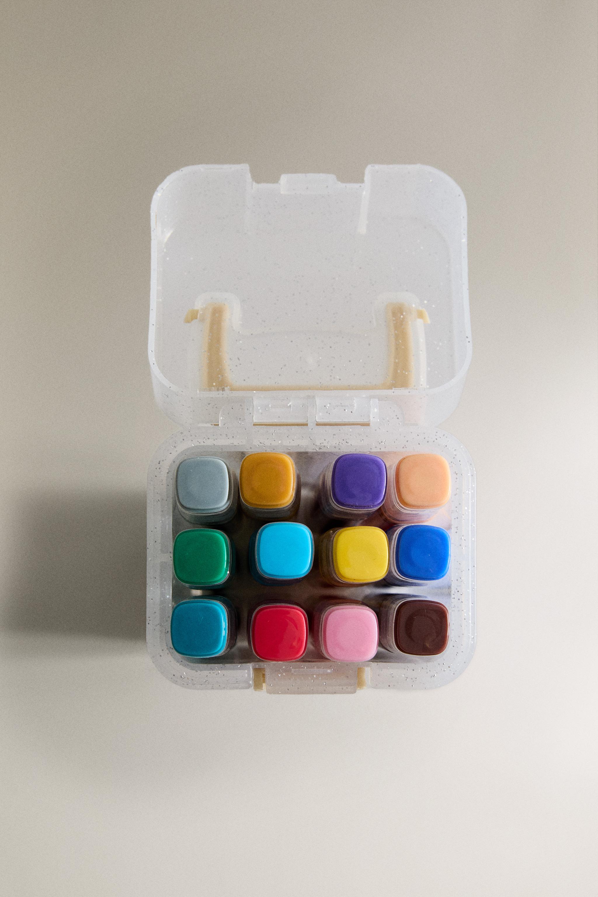 CHILDREN'S GLITTER MARKERS (SET OF 12)