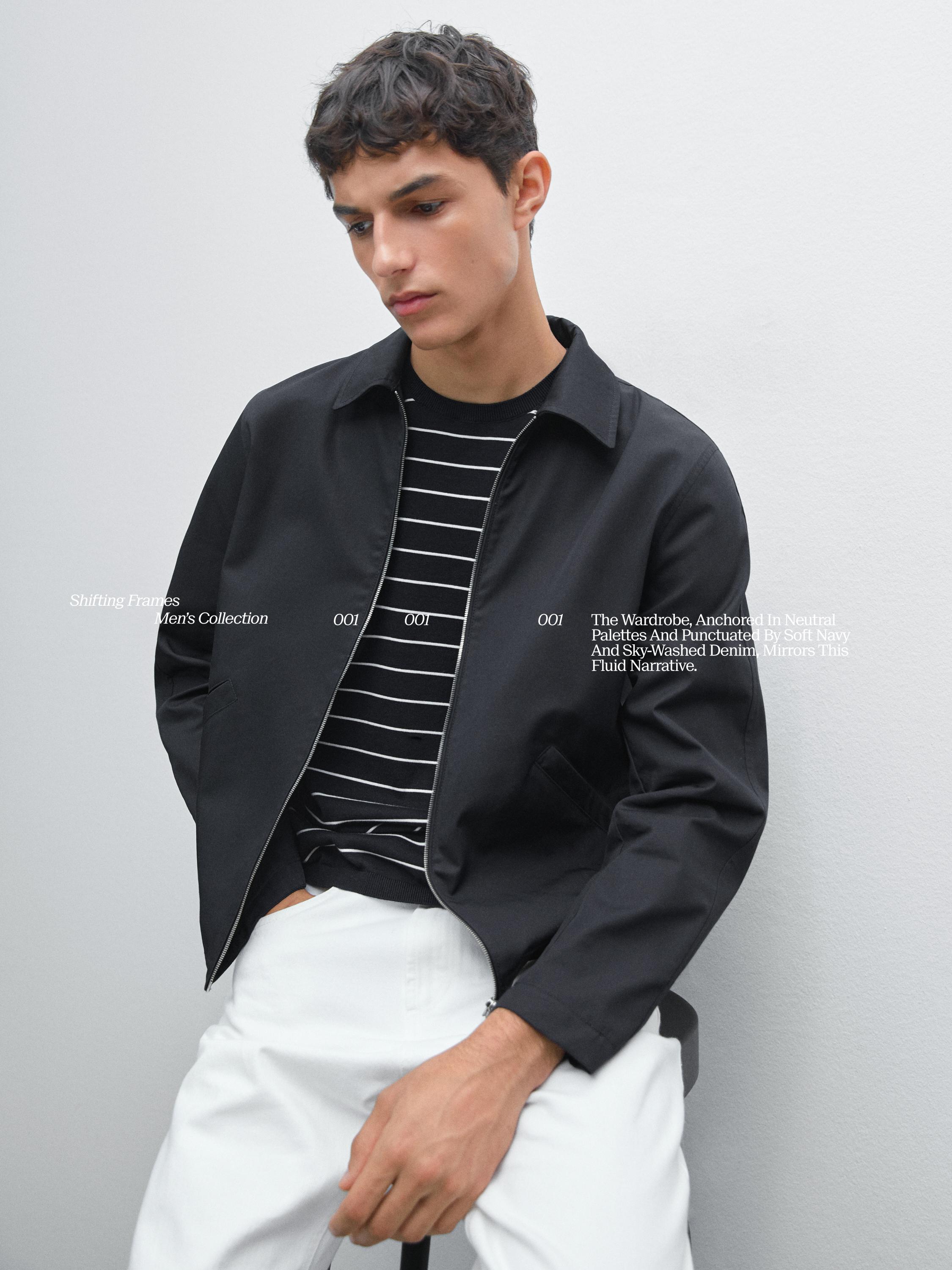 Water-repellent 100% cotton jacket