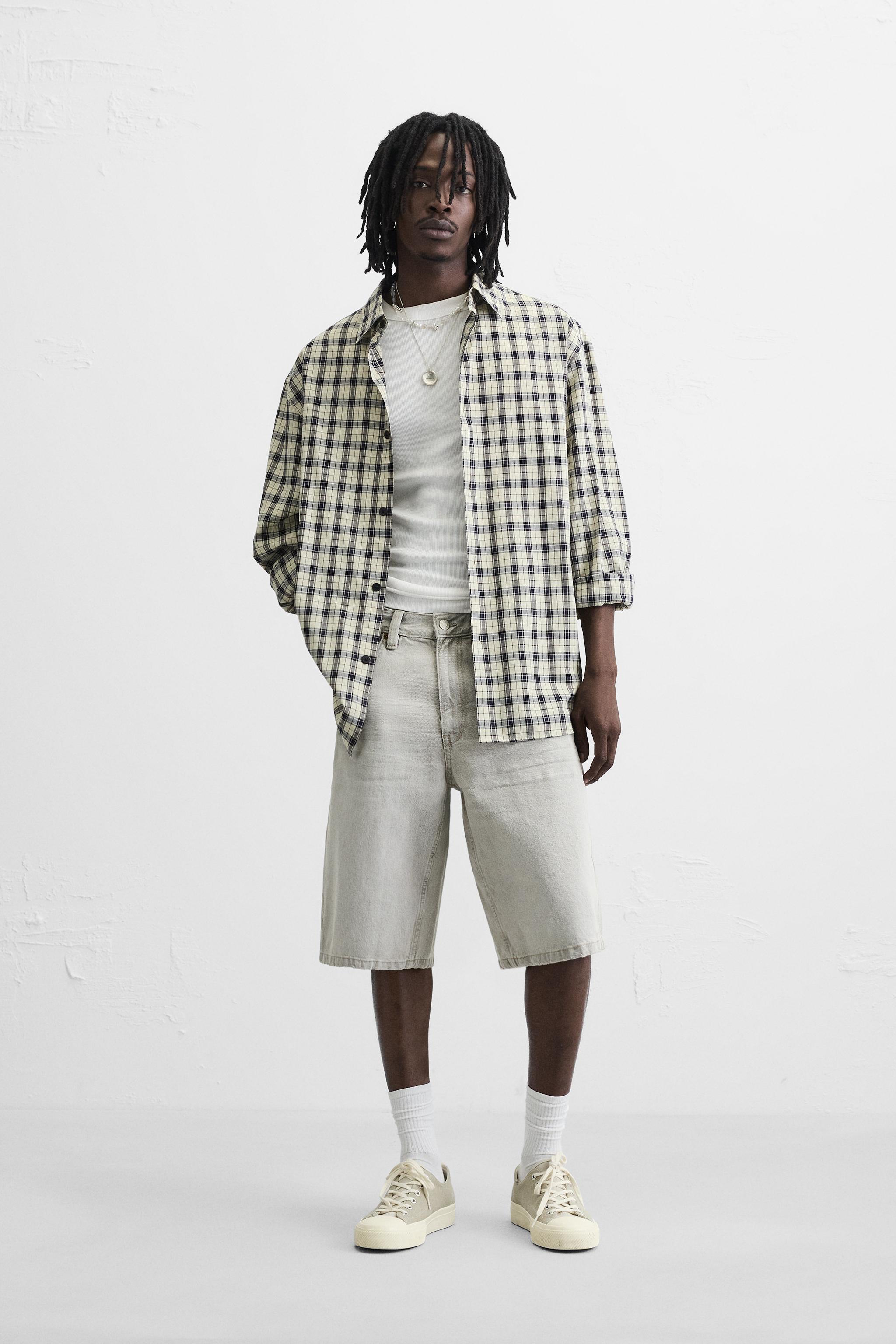 BAGGY FIT DENIM SHORTS