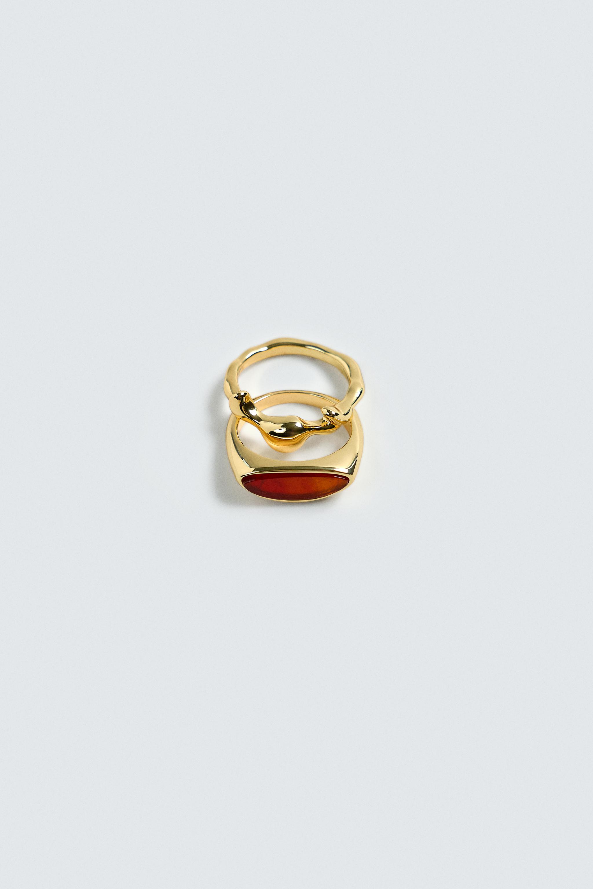 PACK OF 2 MIXED RINGS