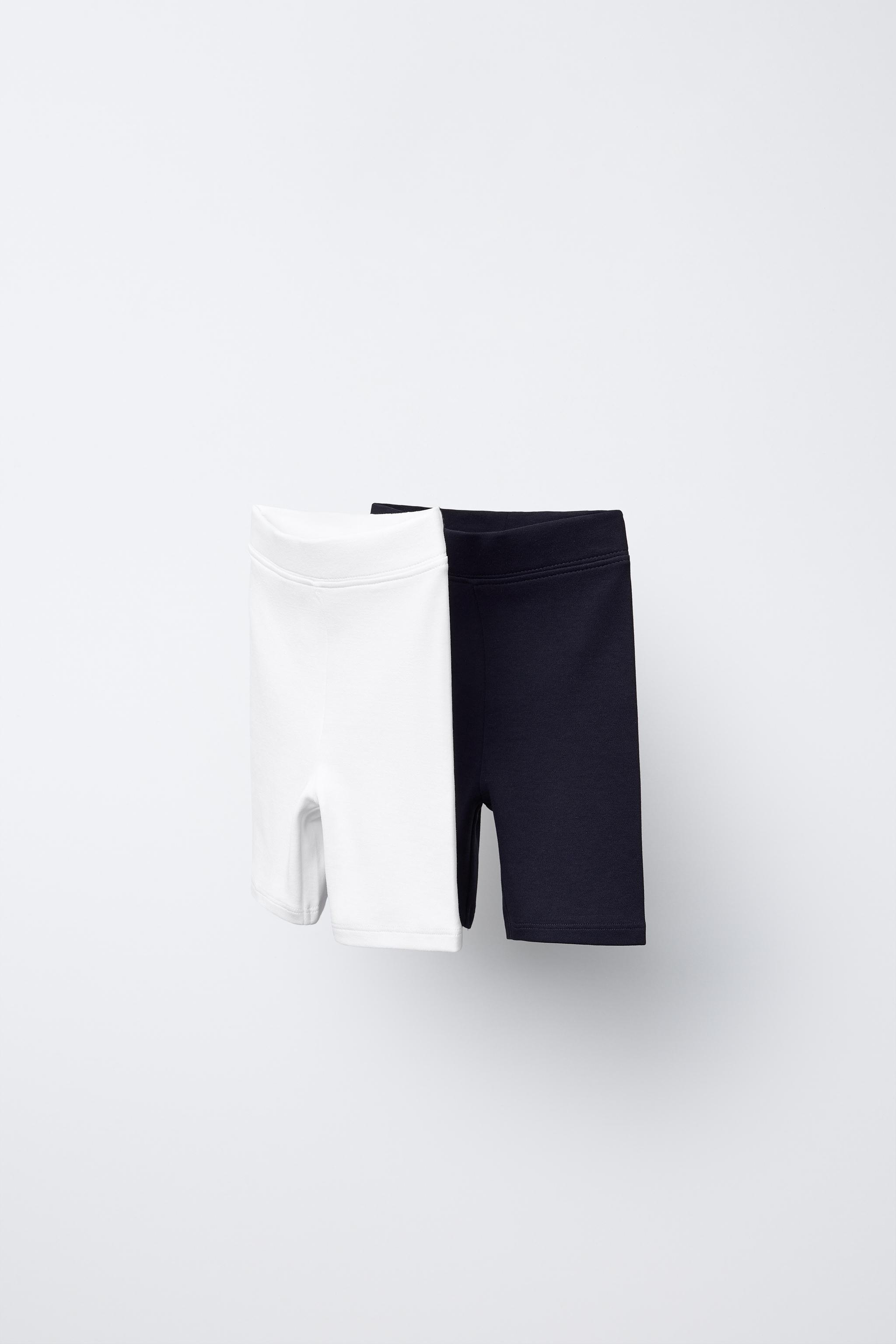 TWO-PACK PLAIN BIKE SHORTS