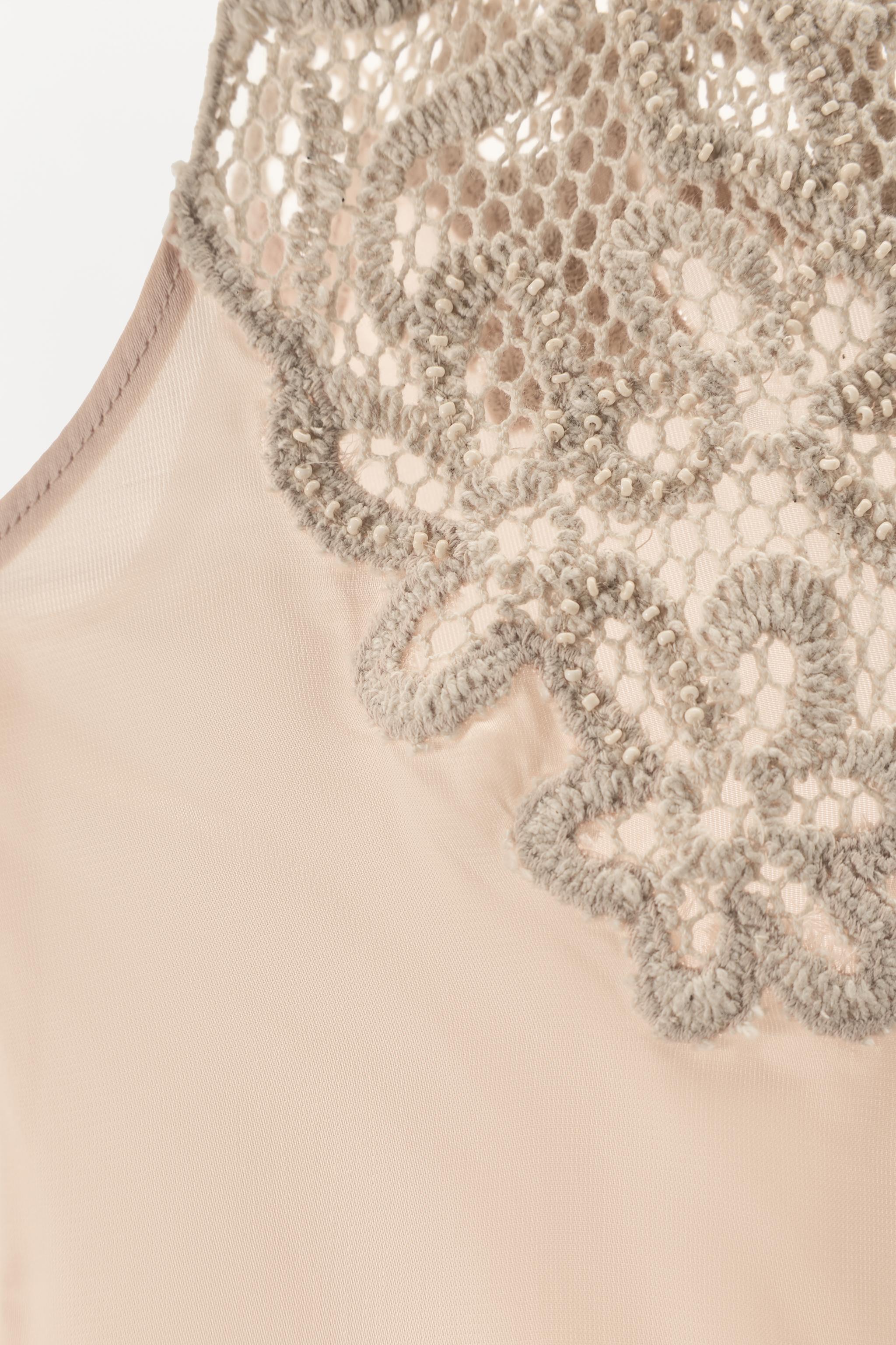 LIMITED EDITION ASYMMETRIC CROCHET DRESS