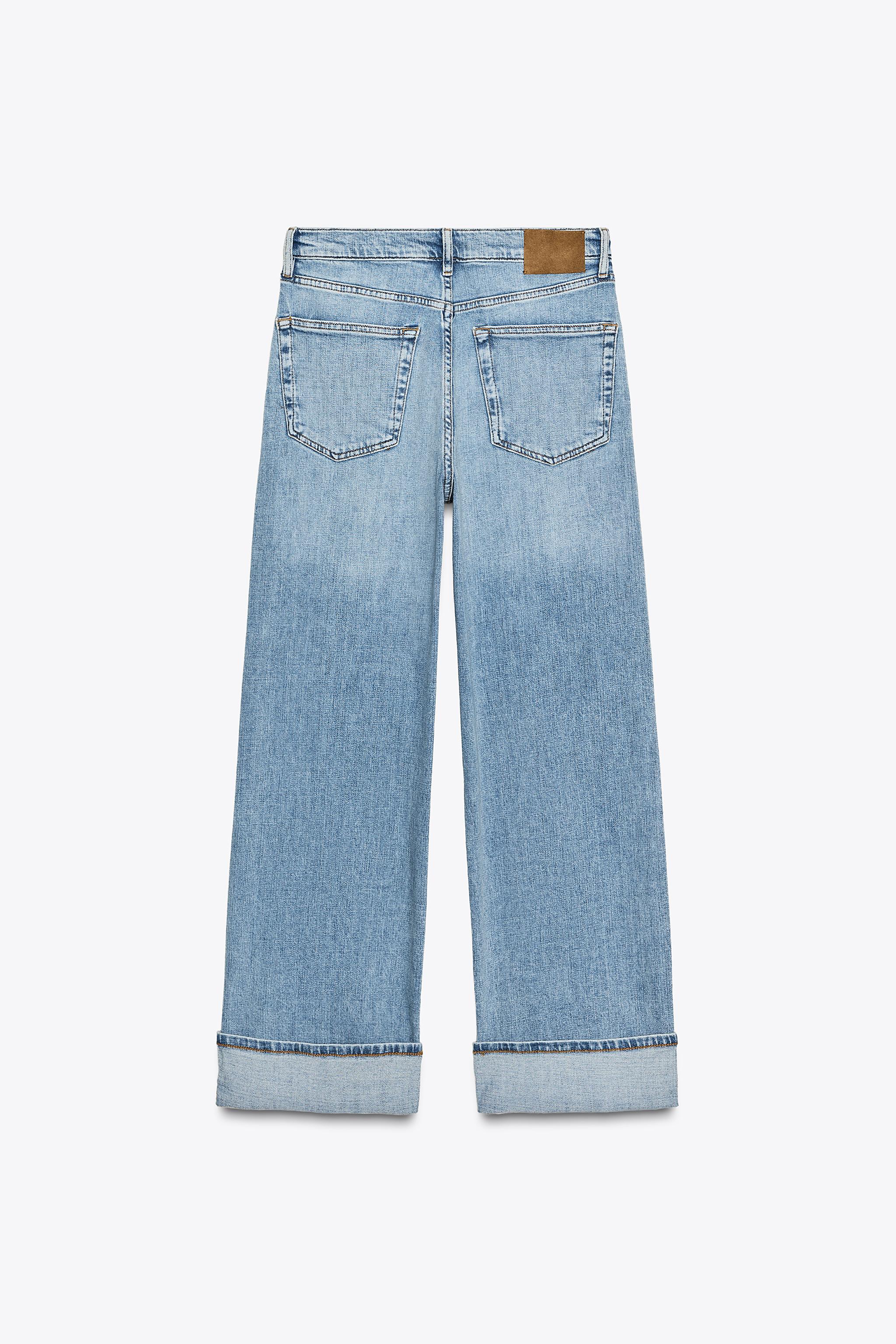 ZW COLLECTION LOW-RISE BAGGY JEANS