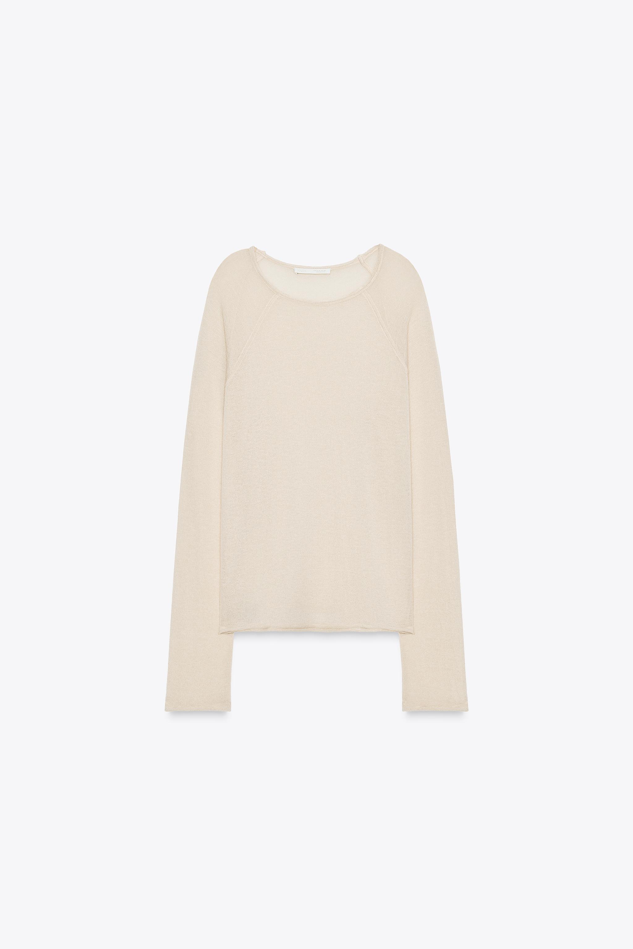 LONG SLEEVE T-SHIRT WITH WOOL