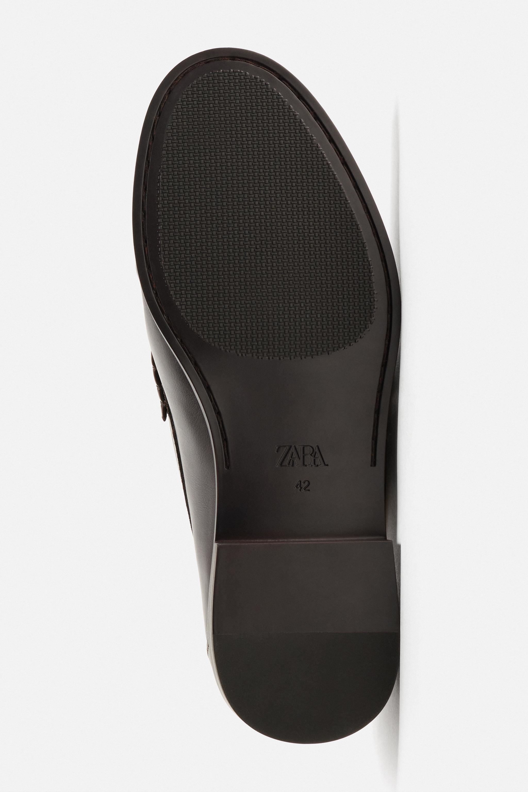 LEATHER PENNY LOAFERS