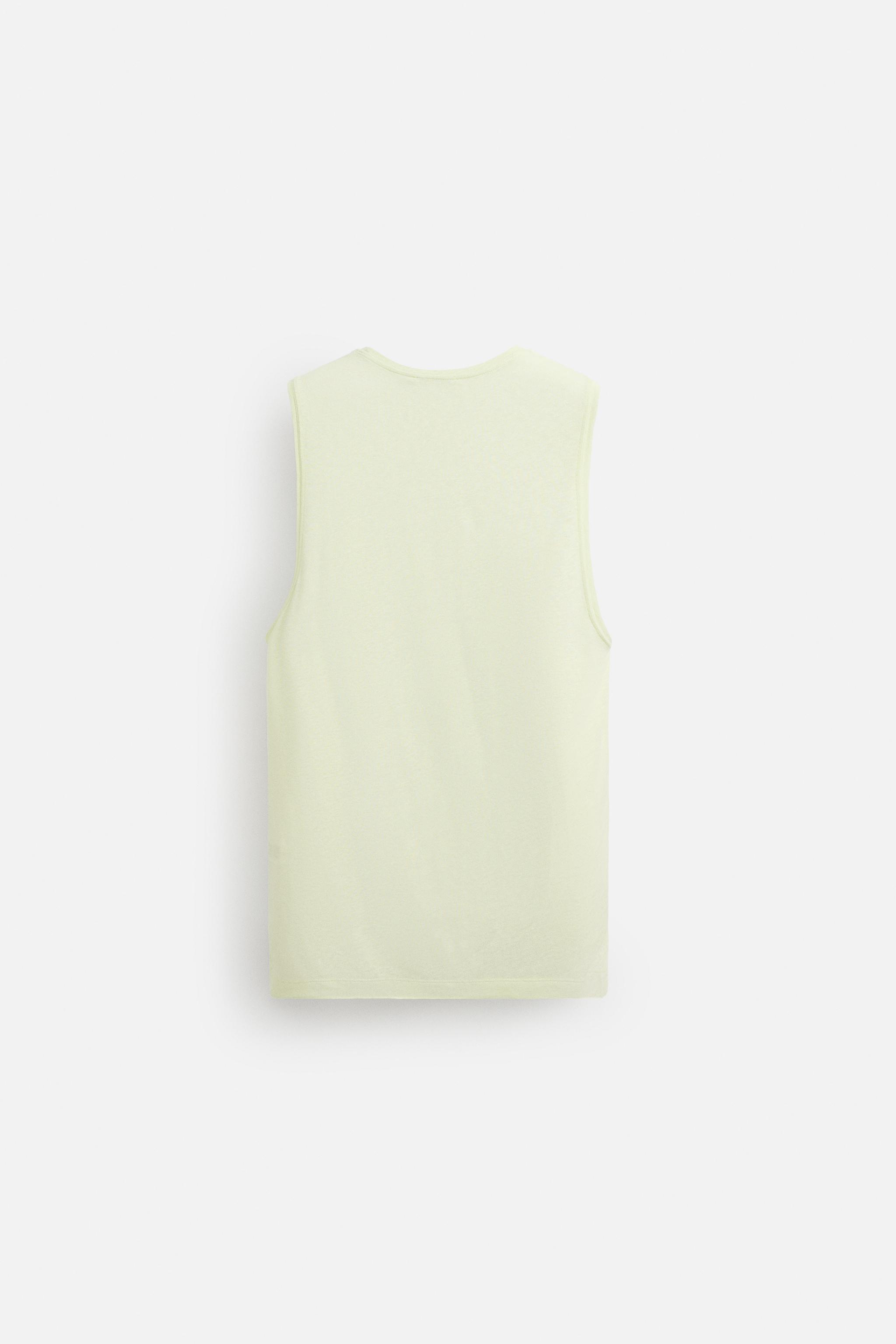 VISCOSE LINEN TANK TOP