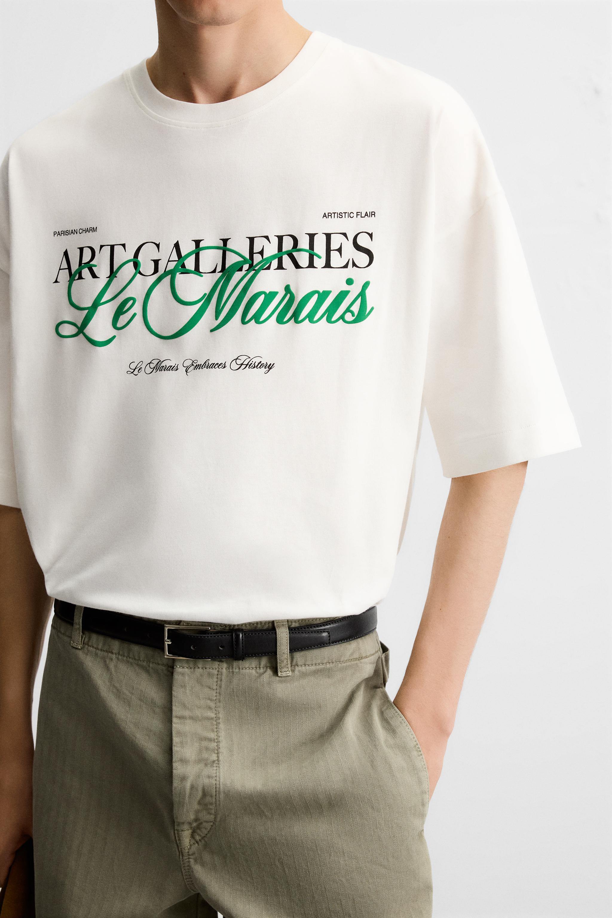 PRINTED TEXT T-SHIRT