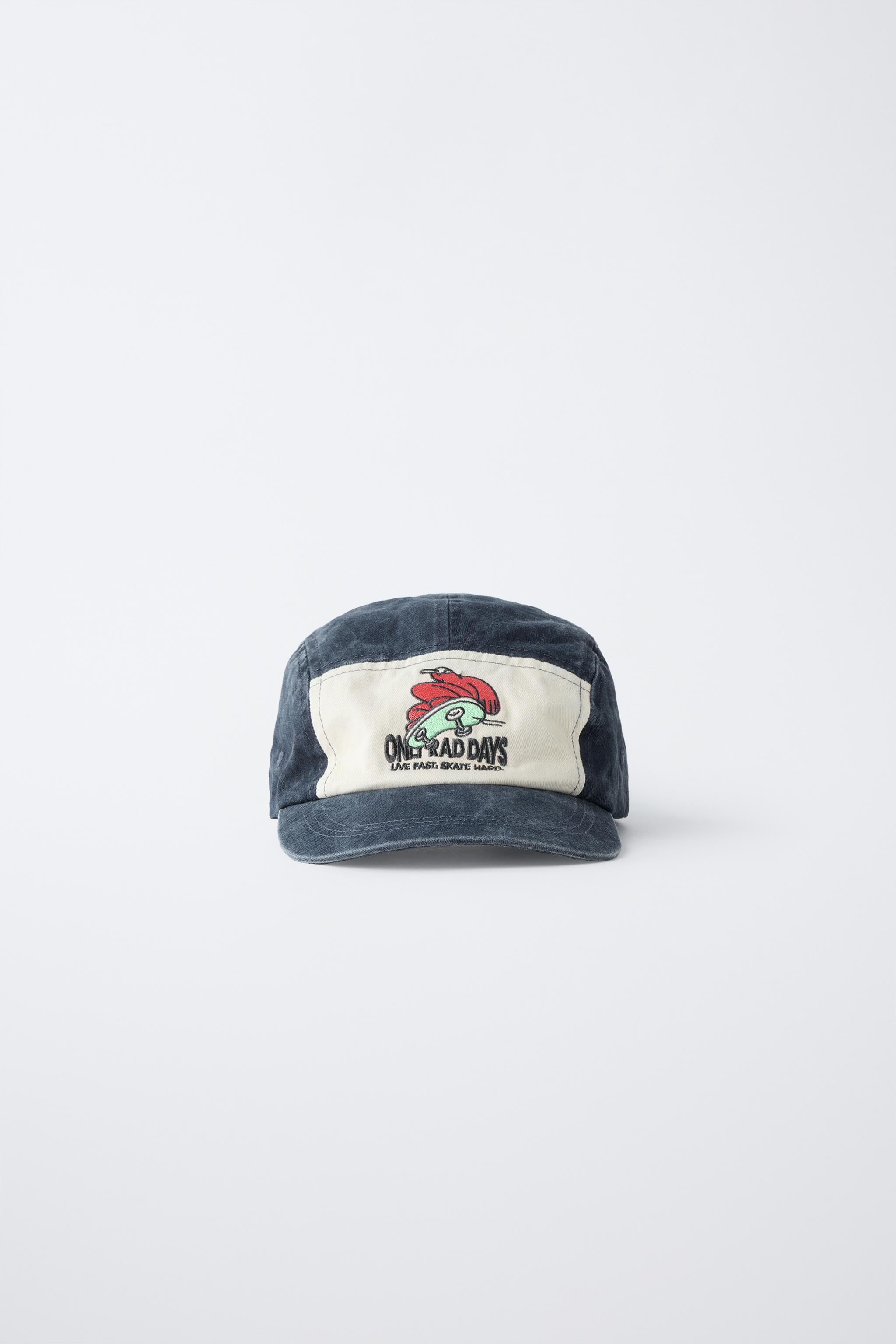3-14 YEARS/ EMBROIDERED WASHED EFFECT CAP