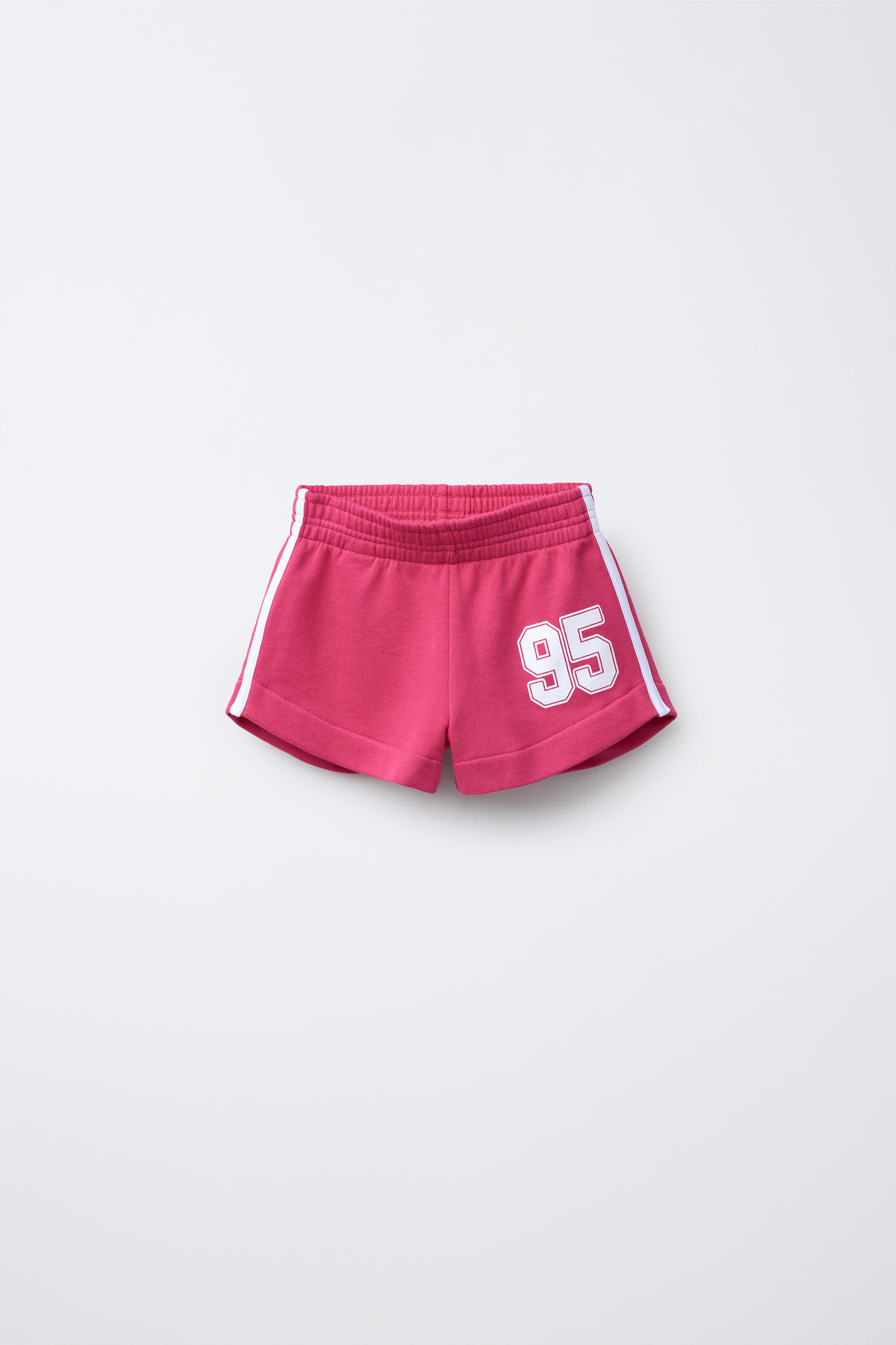 TEXT SIDE STRIPE SHORTS