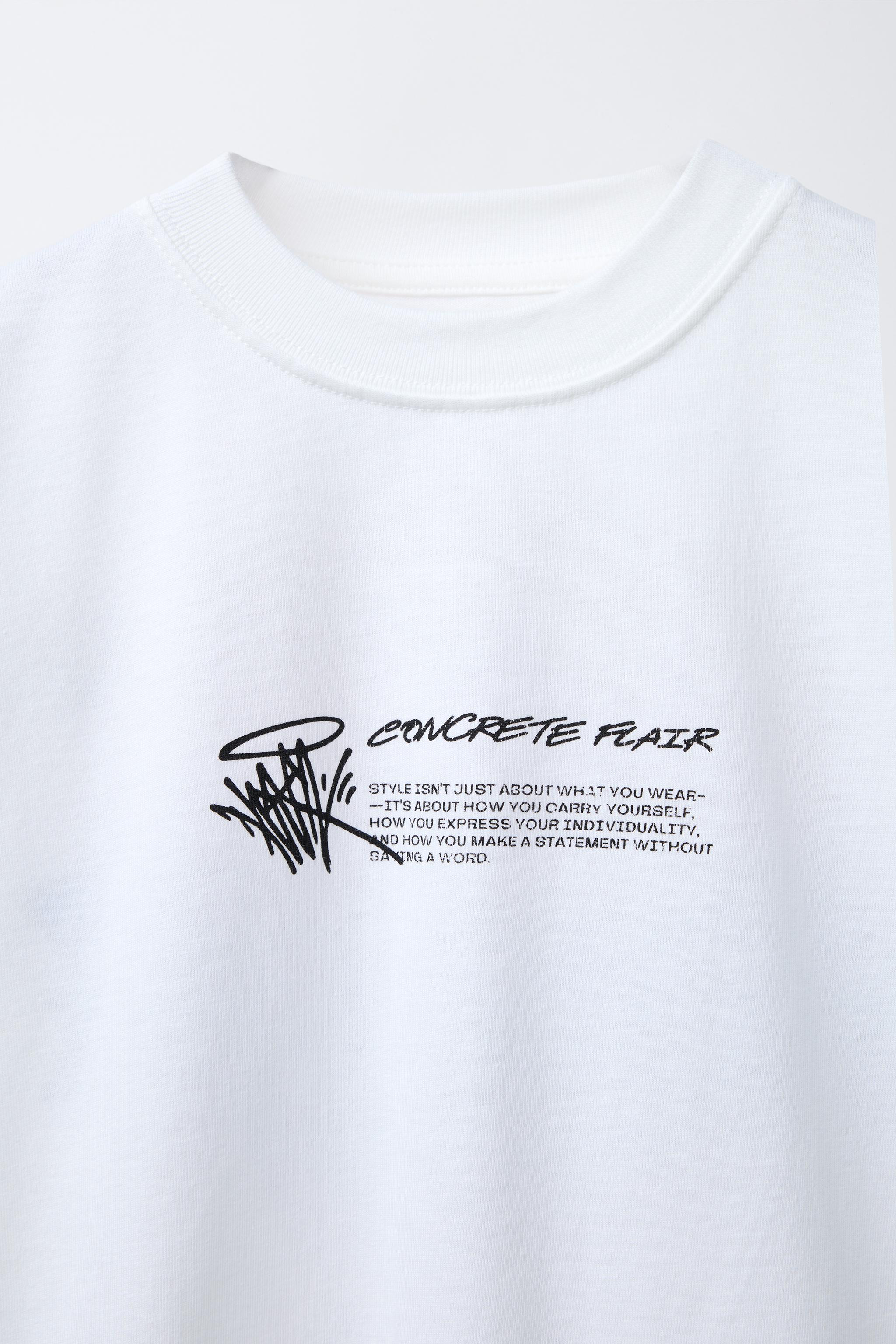 GRAFFITI PRINT T-SHIRT