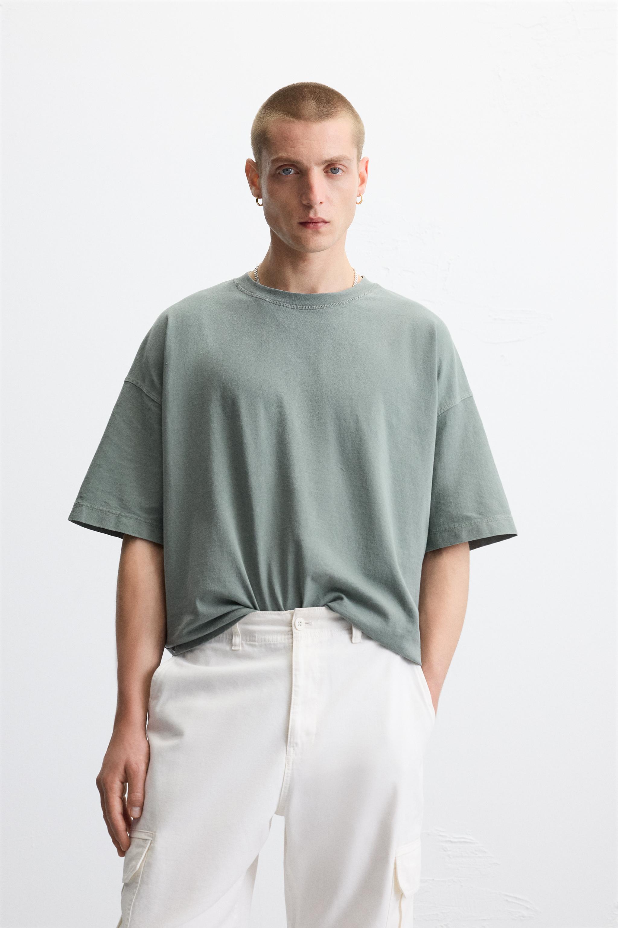 LIGHTWEIGHT WASHED BOXY FIT T-SHIRT