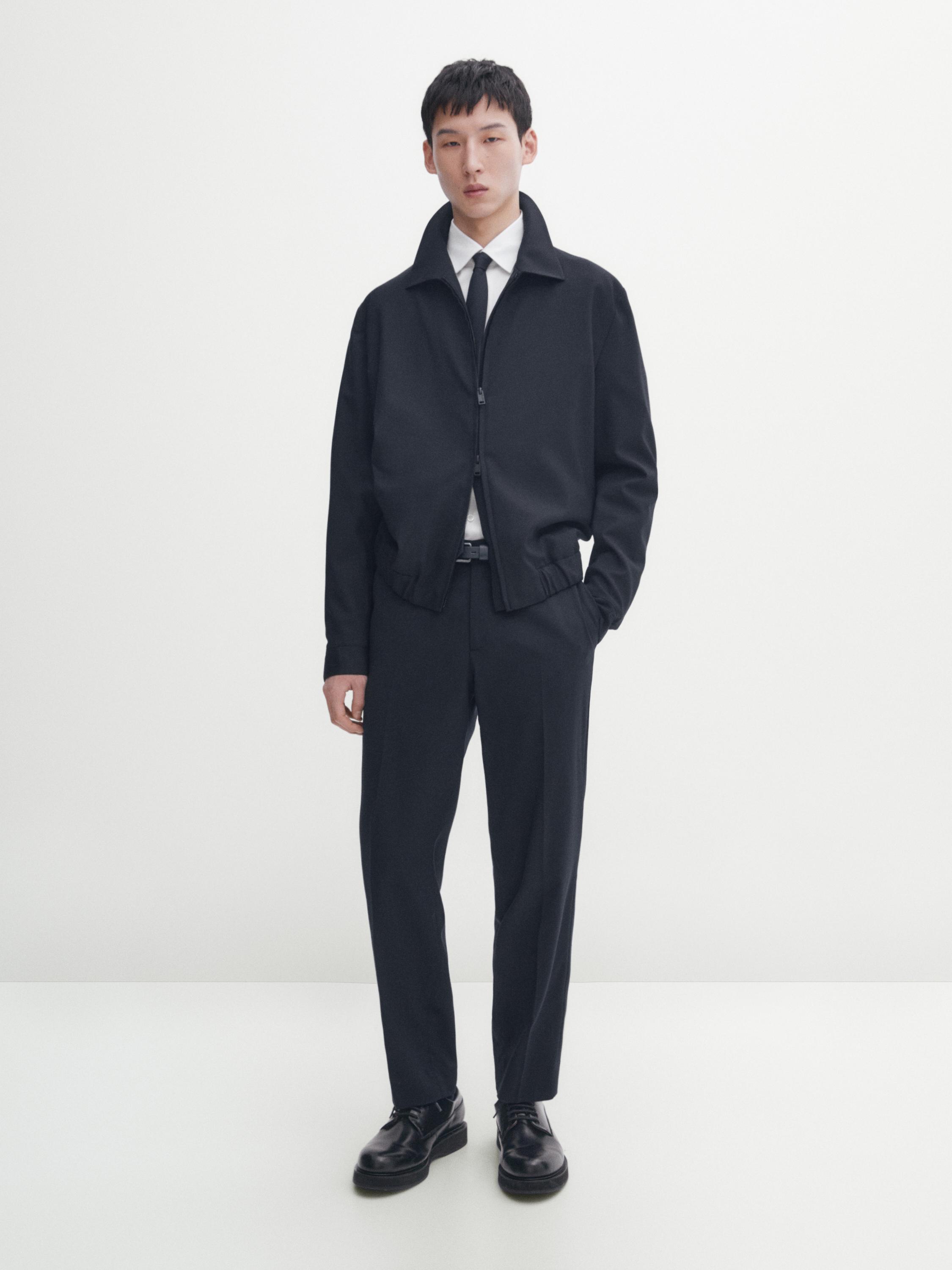 Slim fit 100% cotton poplin shirt