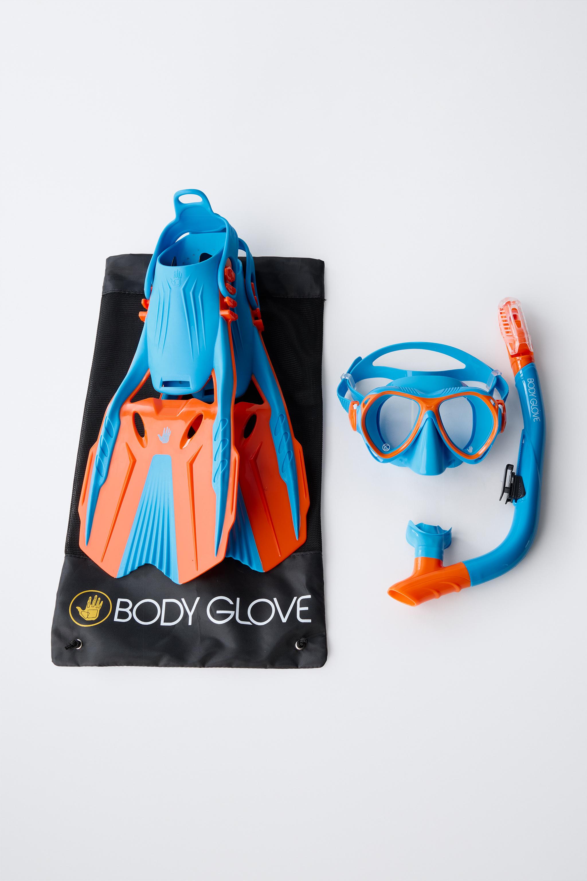 ZARA X BODY GLOVE © SNORKEL AND FINS SET