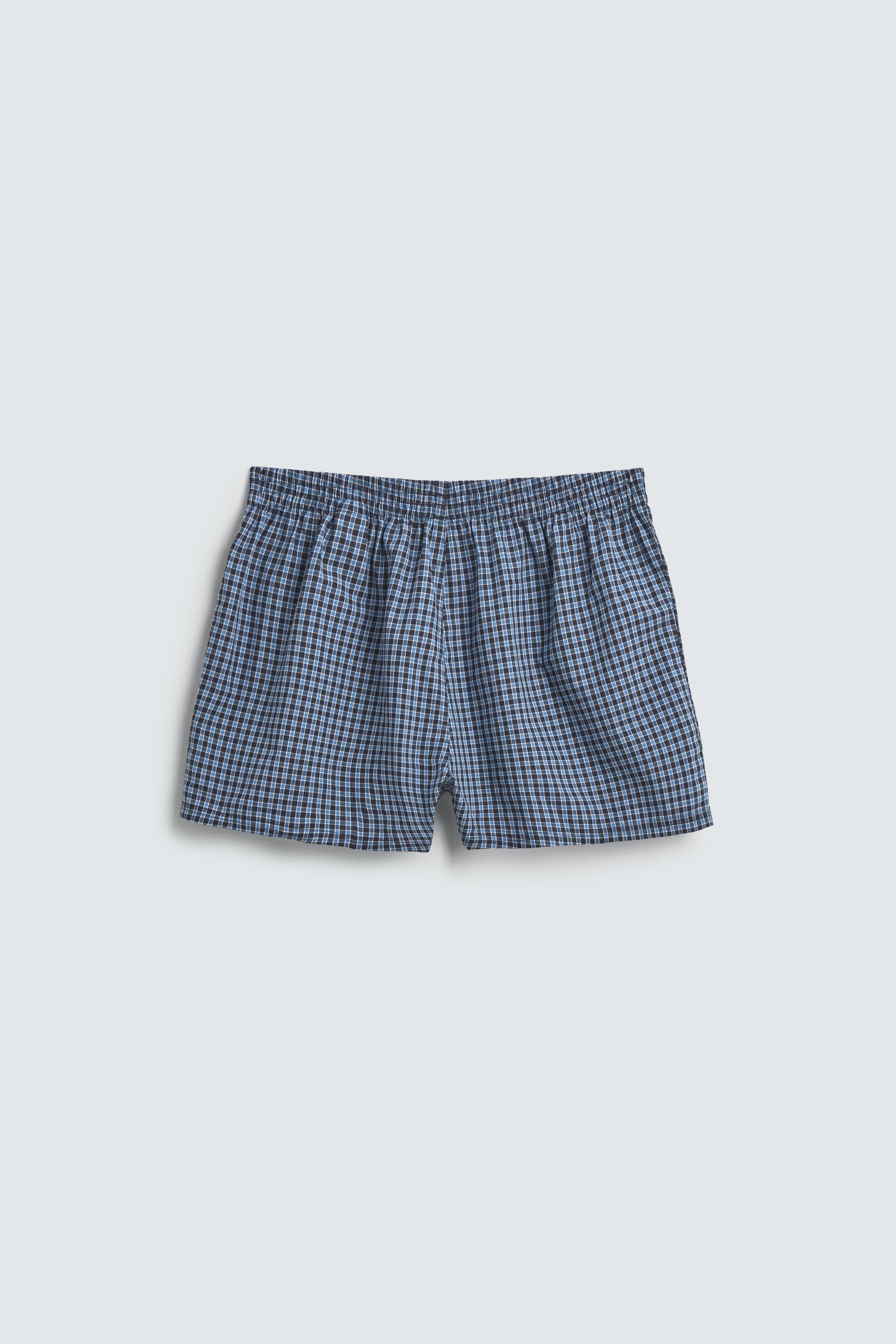LIMITED EDITION CHECKERED POPLIN BOXERS