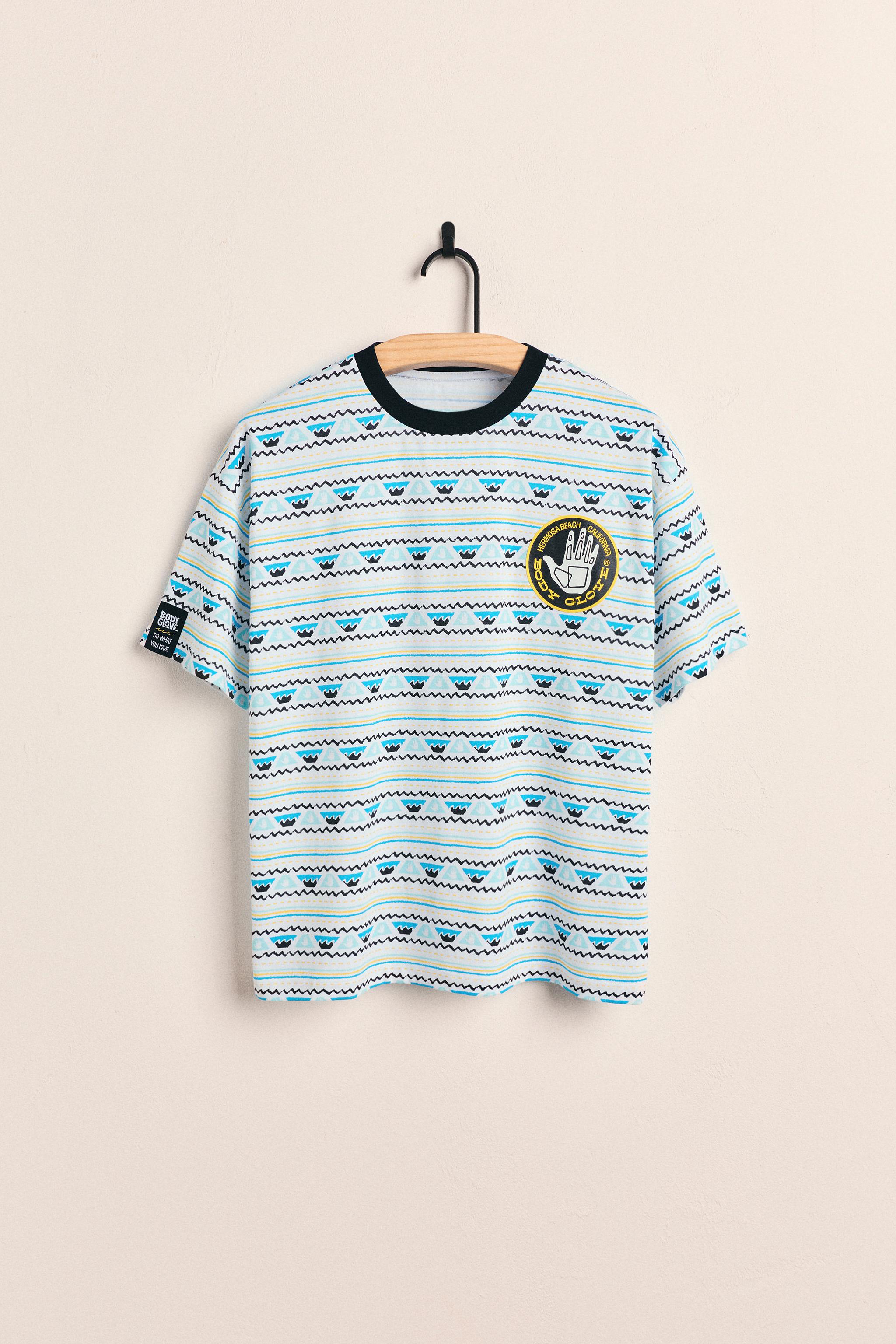 ZARA X BODY GLOVE ® STRIPED T-SHIRT