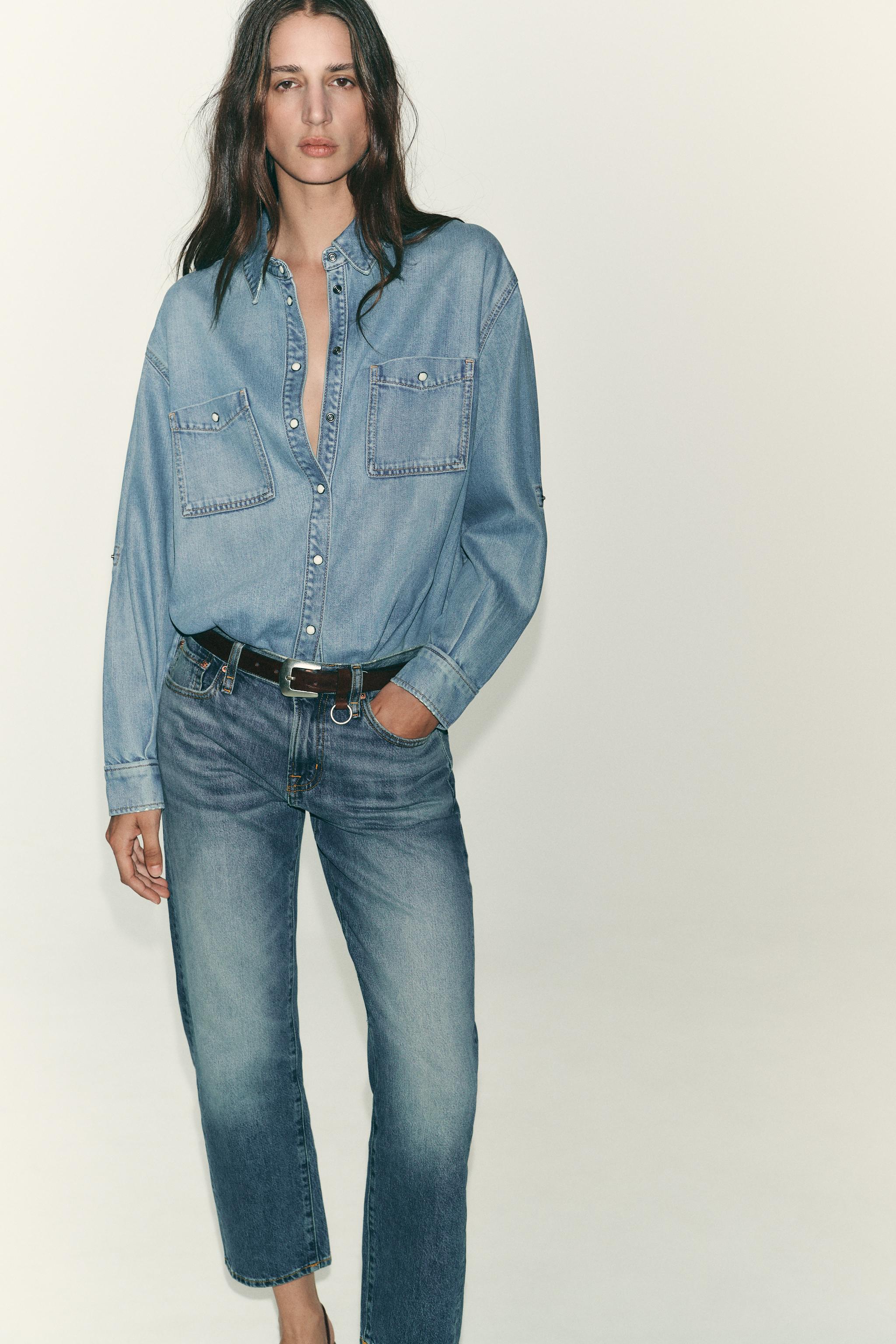 OVERSIZED DENIM SHIRT