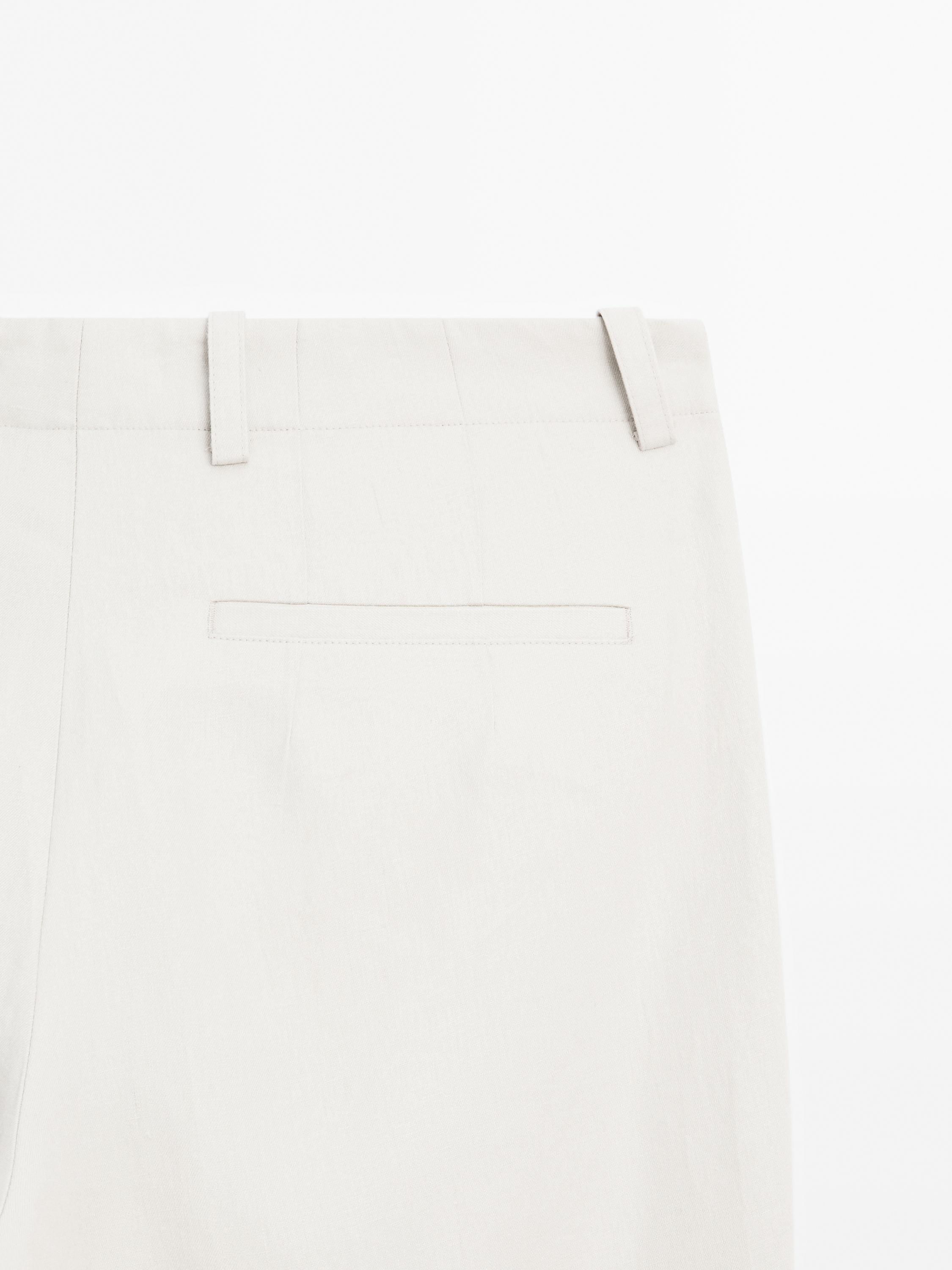 100% linen trousers