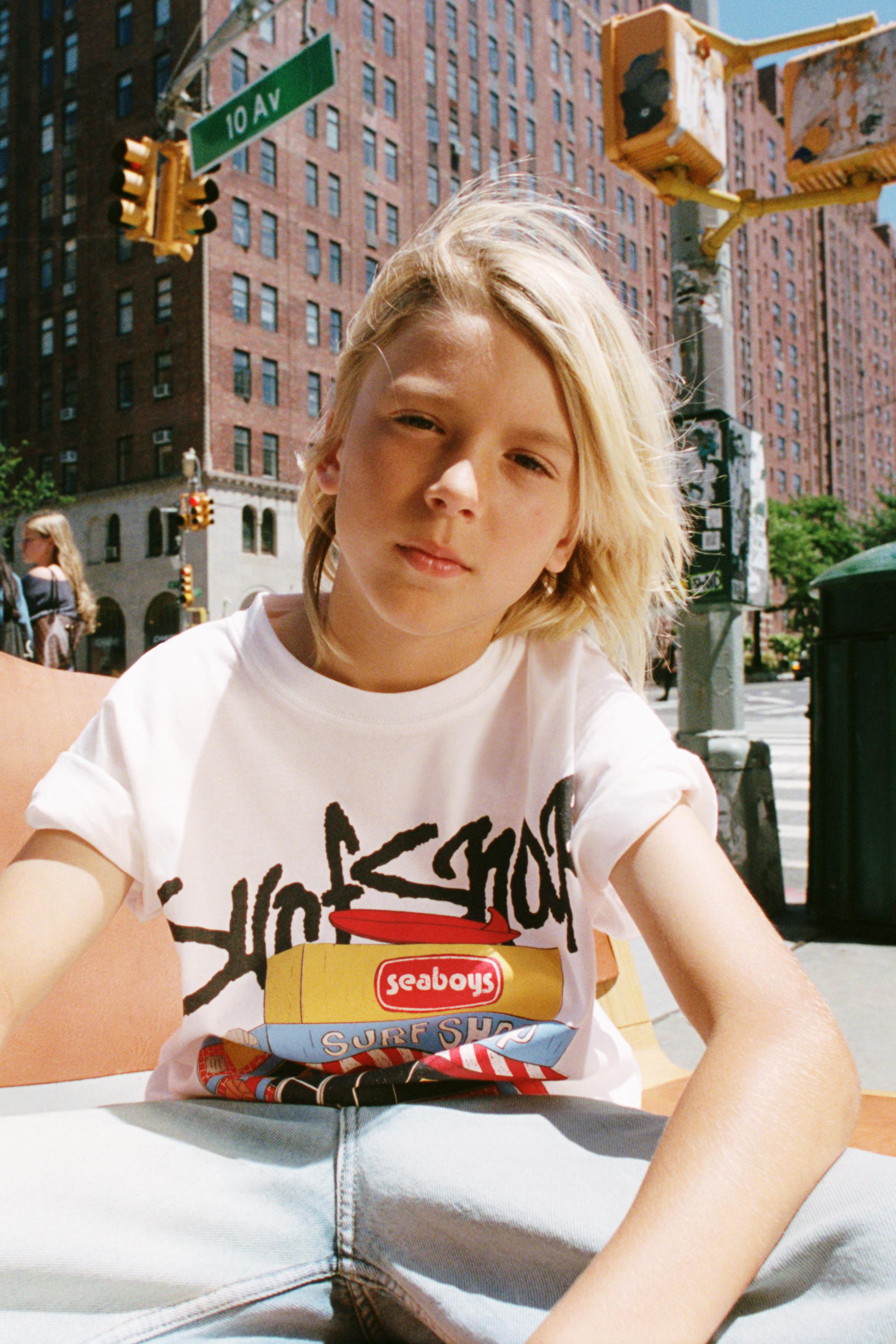 SURF SHOP PRINTED T-SHIRT