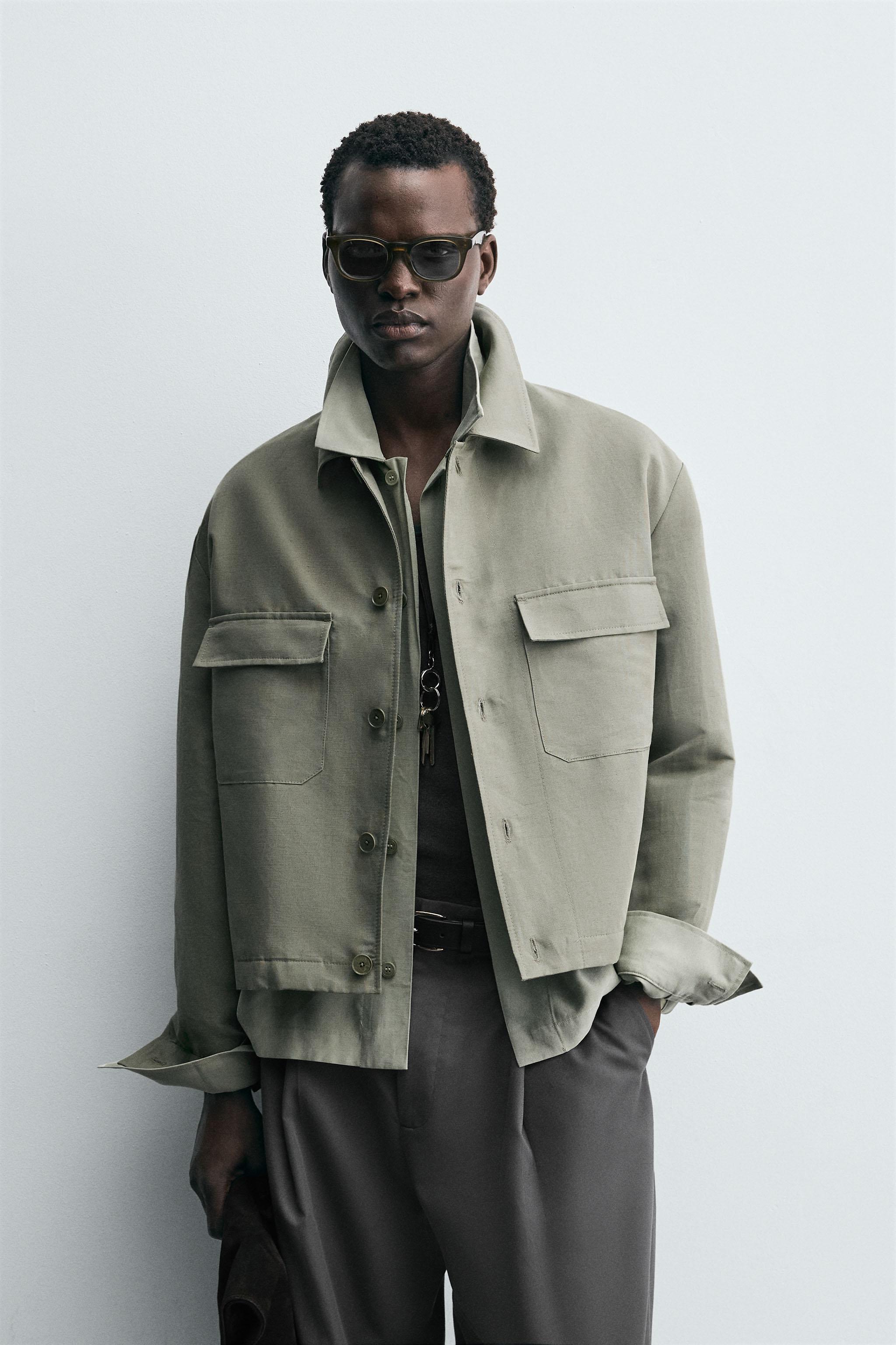 BOXY FIT POCKET OVERSHIRT