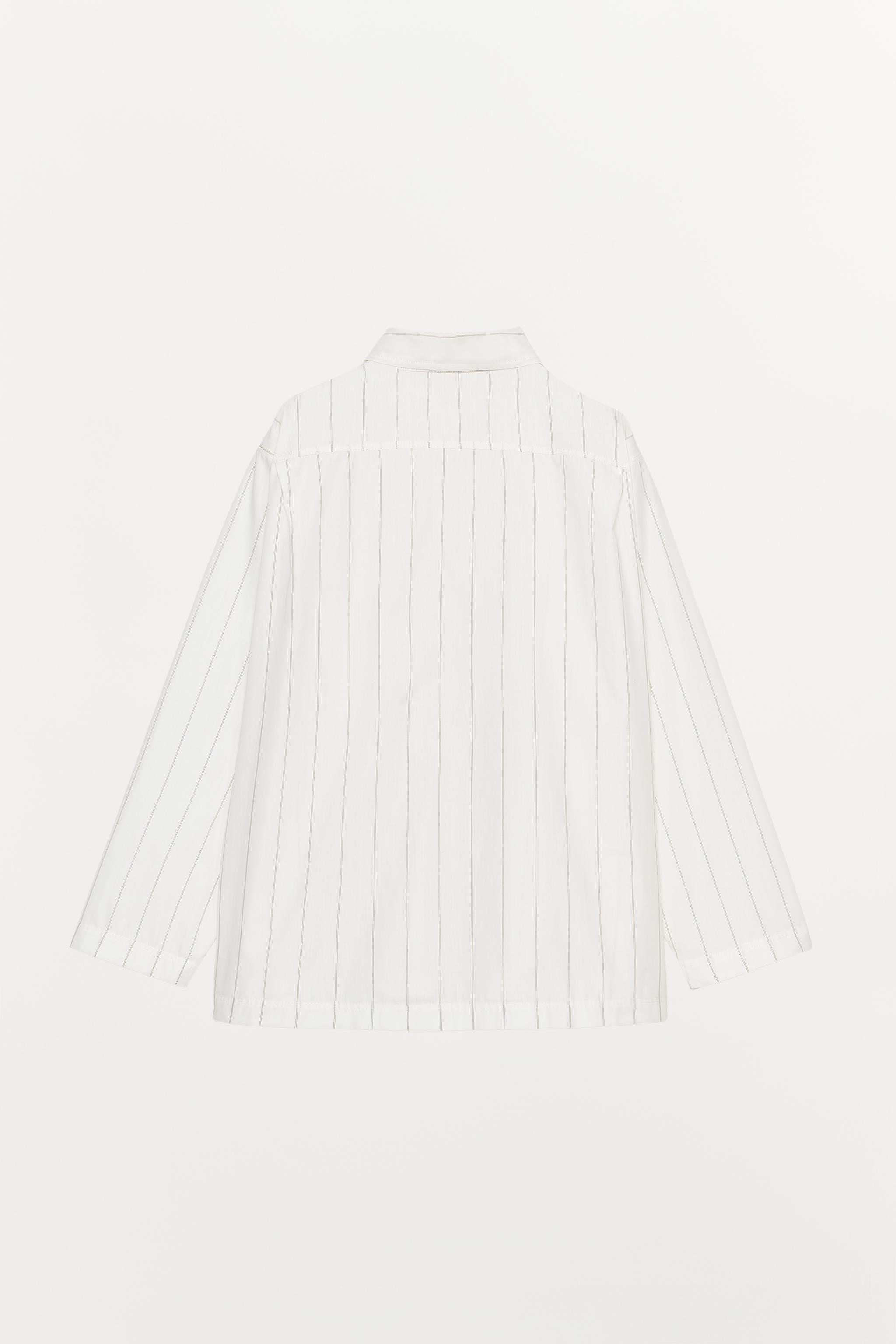 STRIPED PAJAMA SHIRT