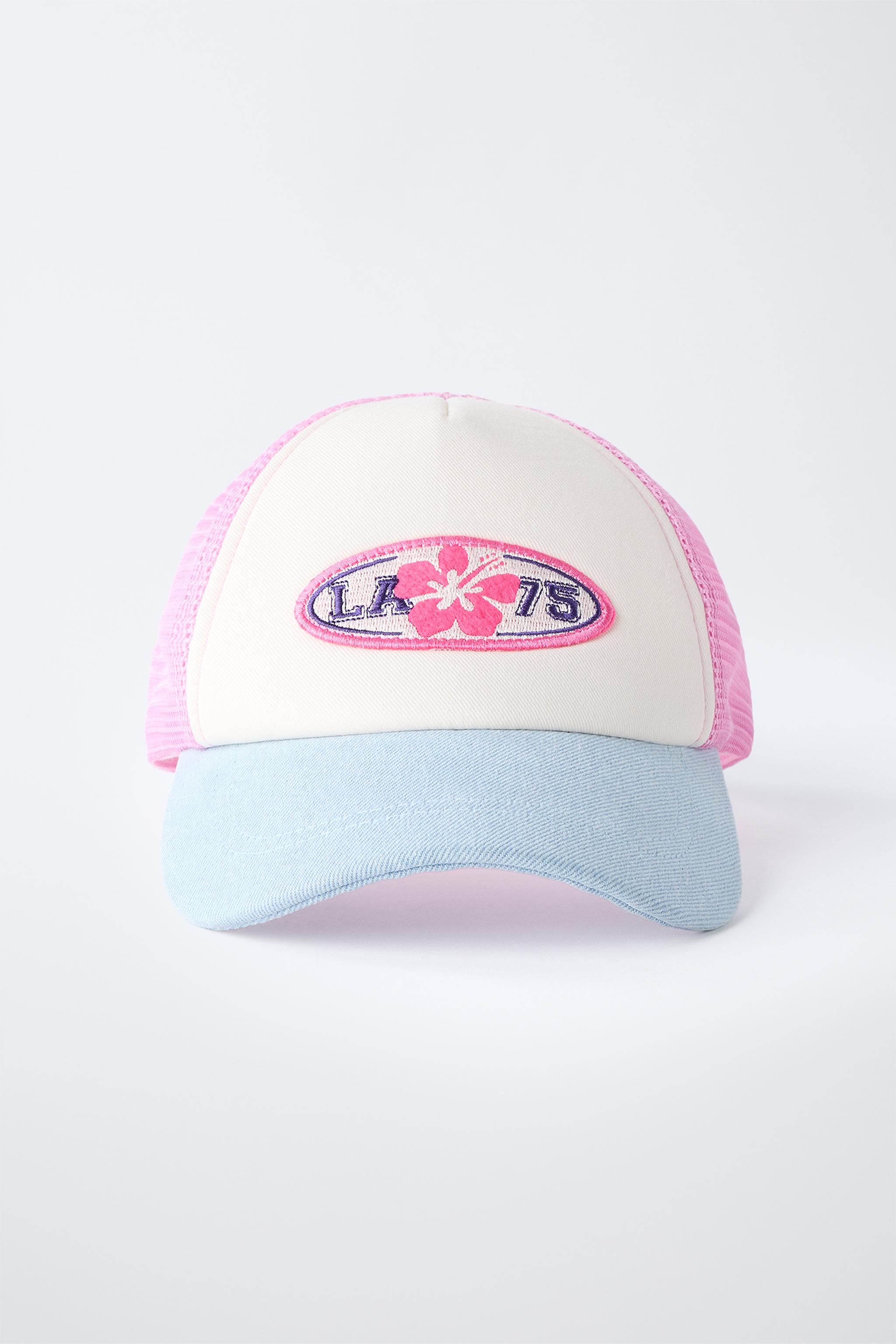 6-14 YEARS/ EMBROIDERED MESH CAP