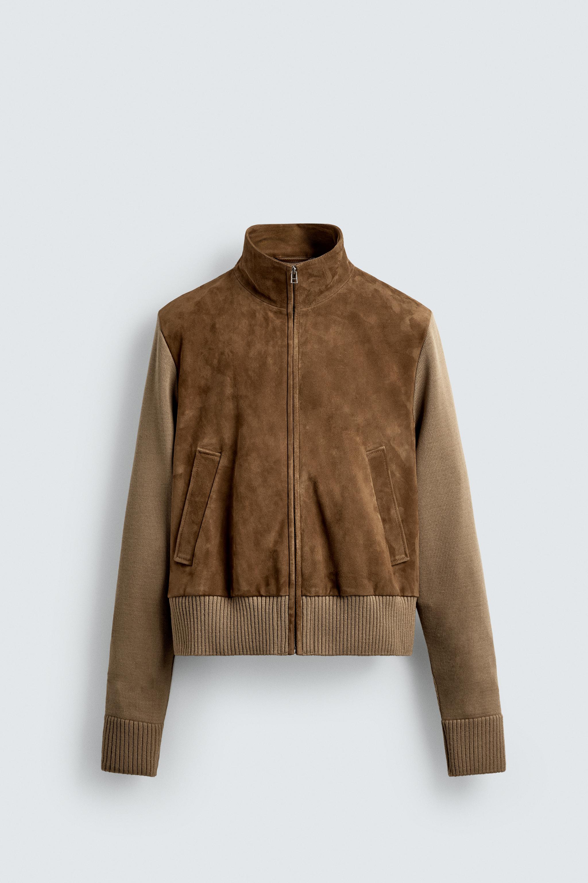 LEATHER COMBINATION JACKET LIMITED EDITION