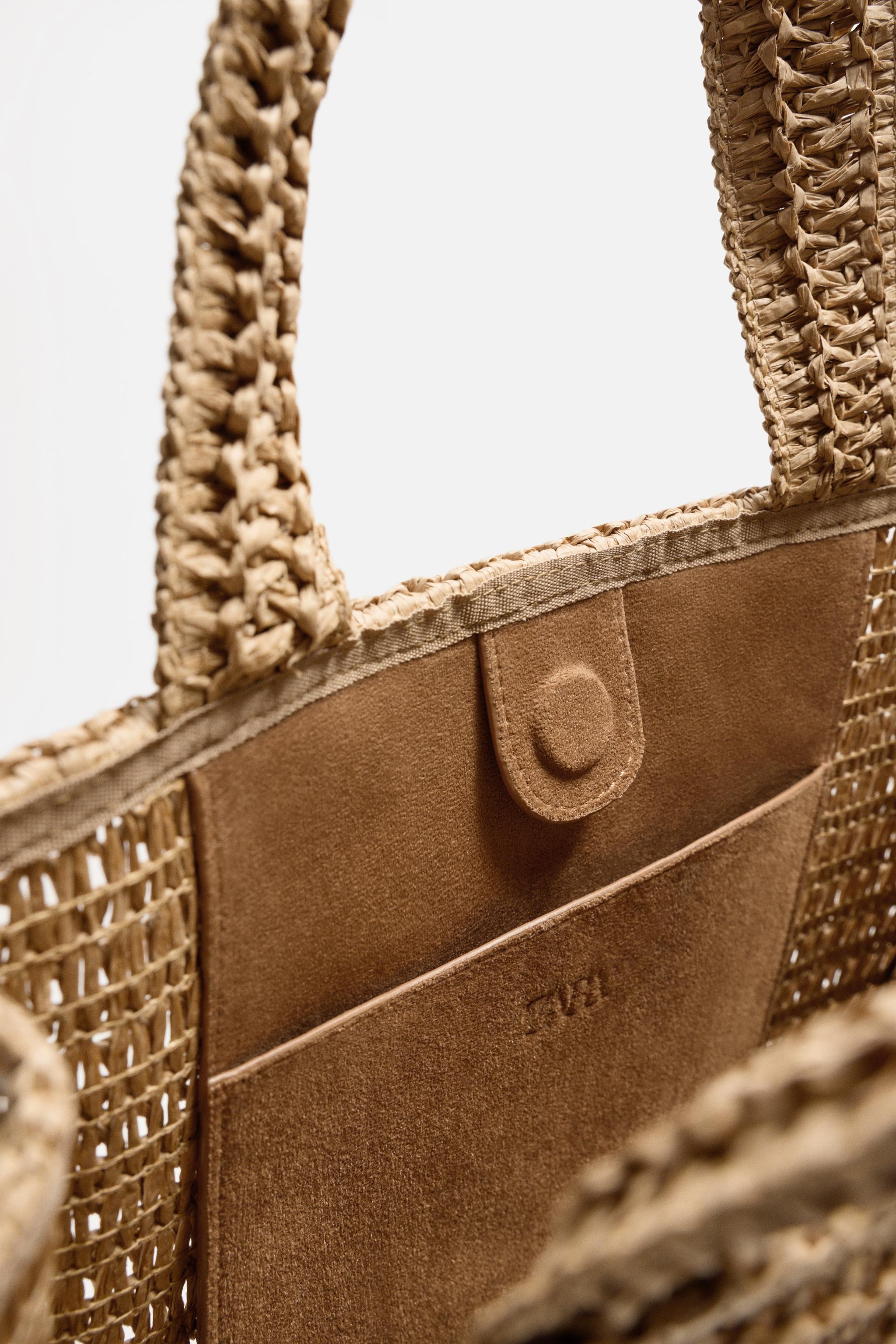 WOVEN SHOPPER BAG