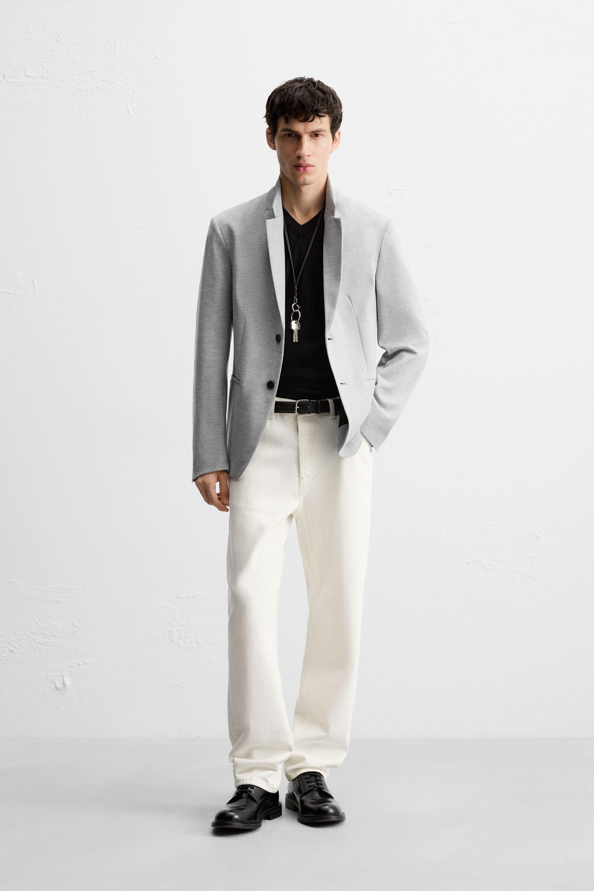 SLIM FIT STRETCH BLAZER