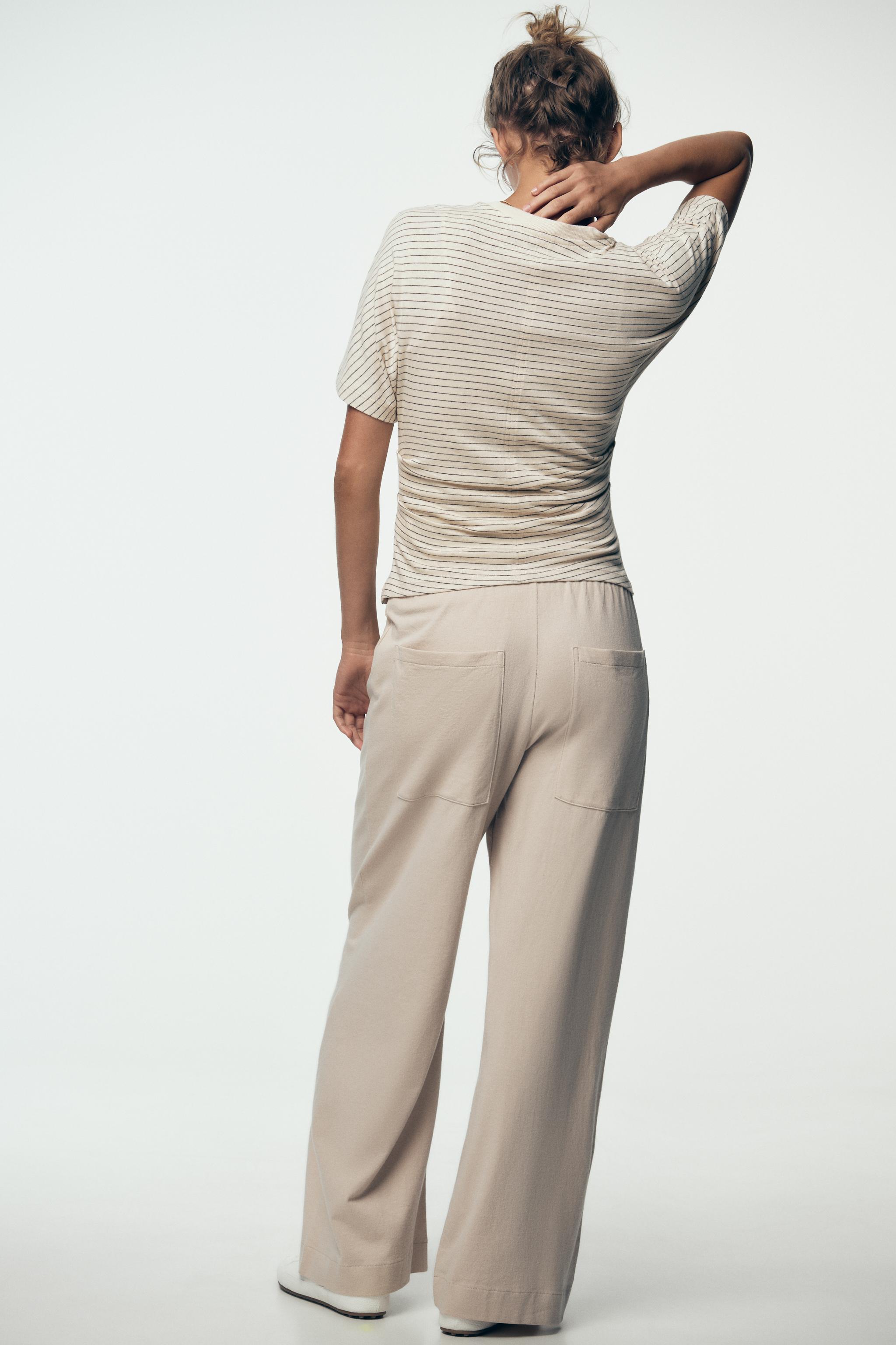 RUCHED RUSTIC T-SHIRT