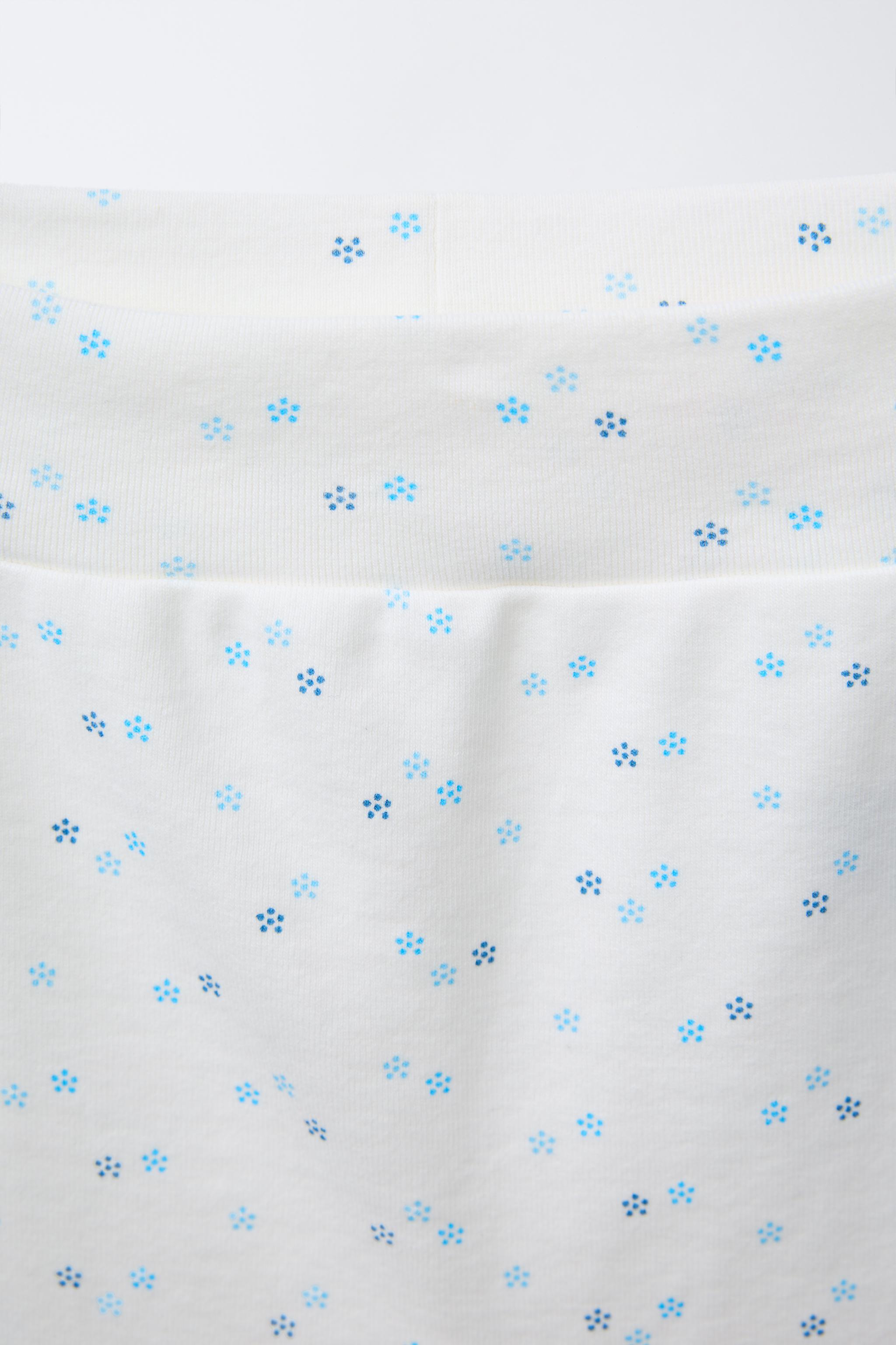 POLKA DOT T-SHIRT AND LEGGINGS SET