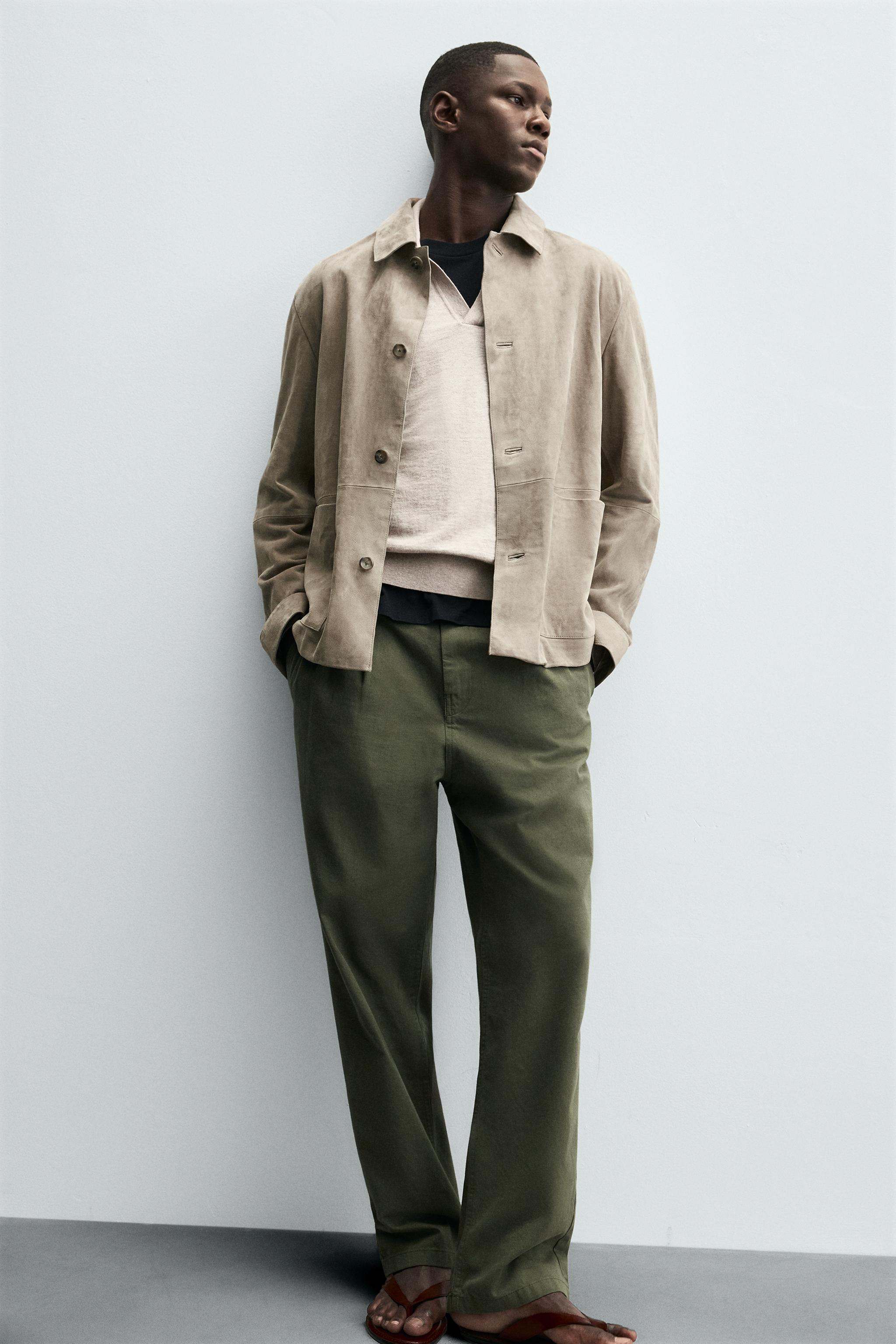 SUEDE LEATHER JACKET