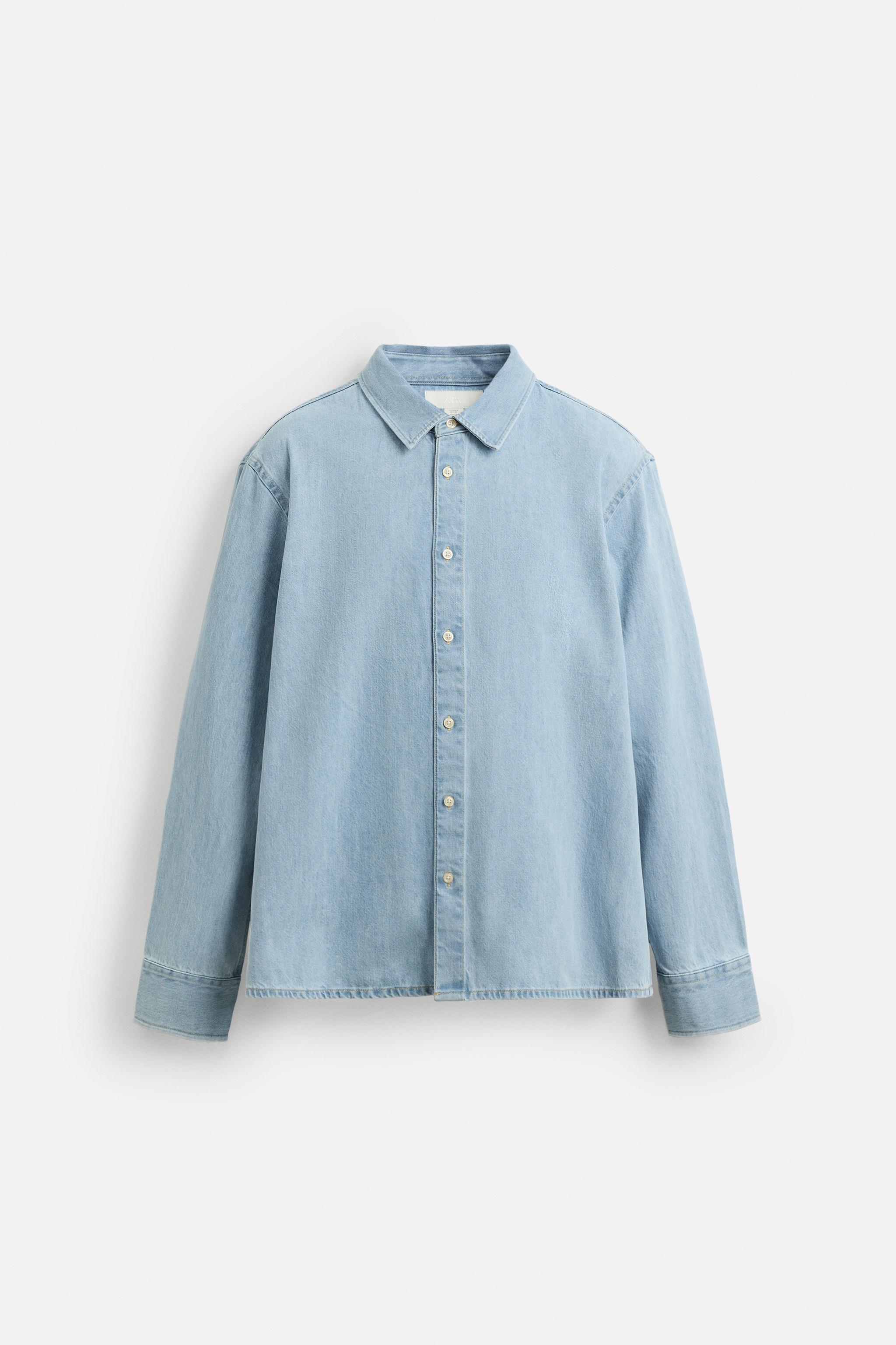 REGULAR FIT DENIM SHIRT