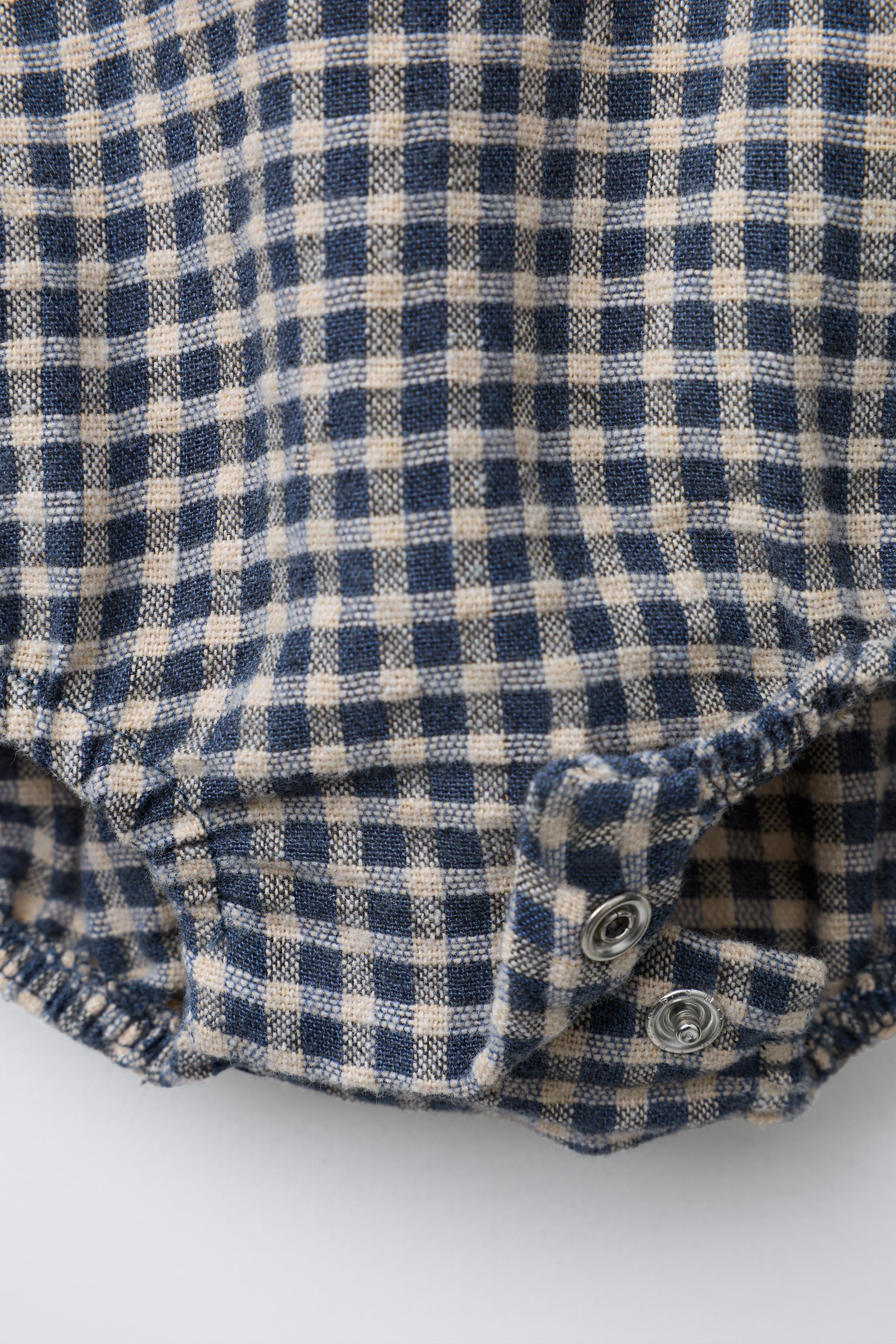 GINGHAM ROMPER