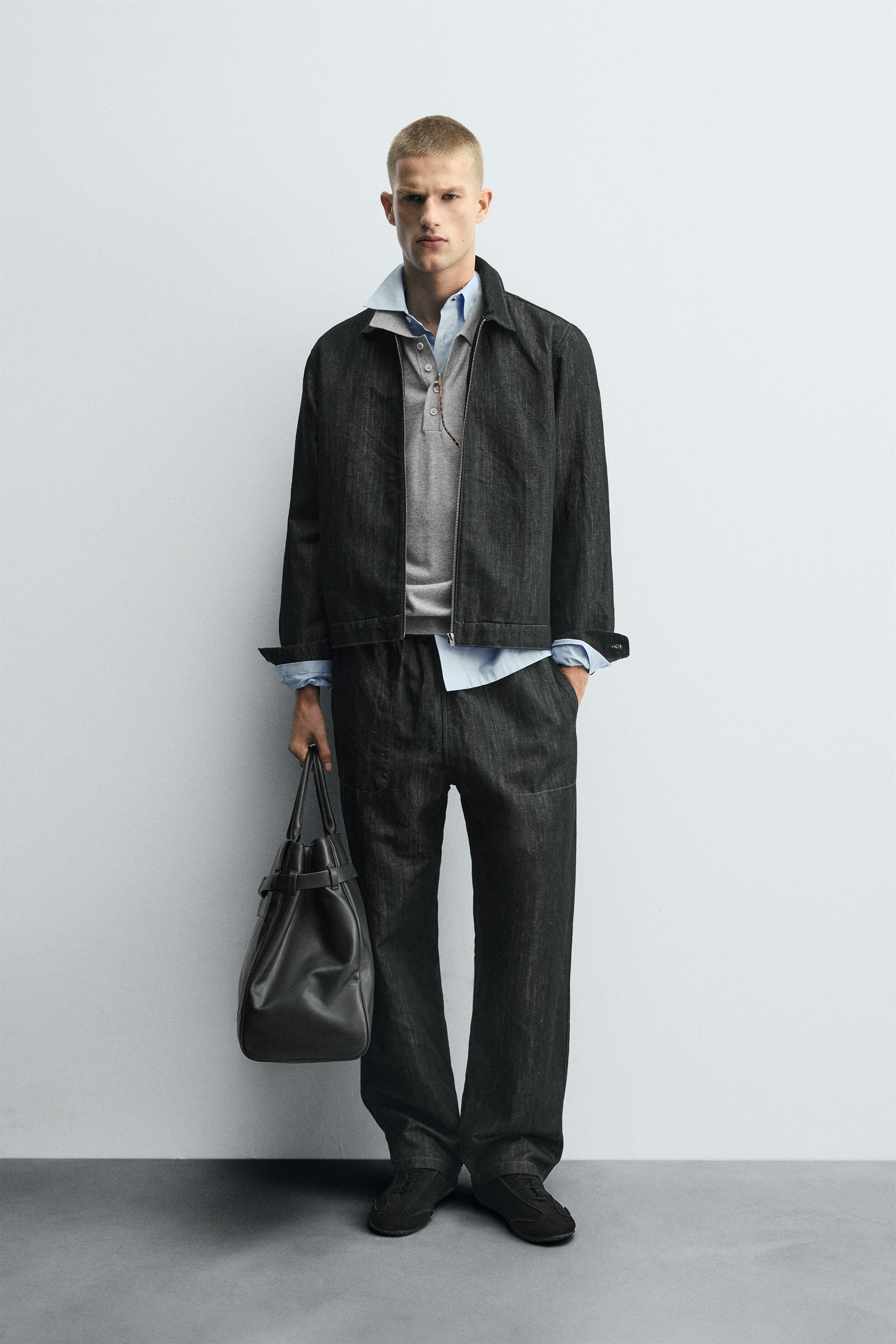 RELAXED FIT DENIM JACKET