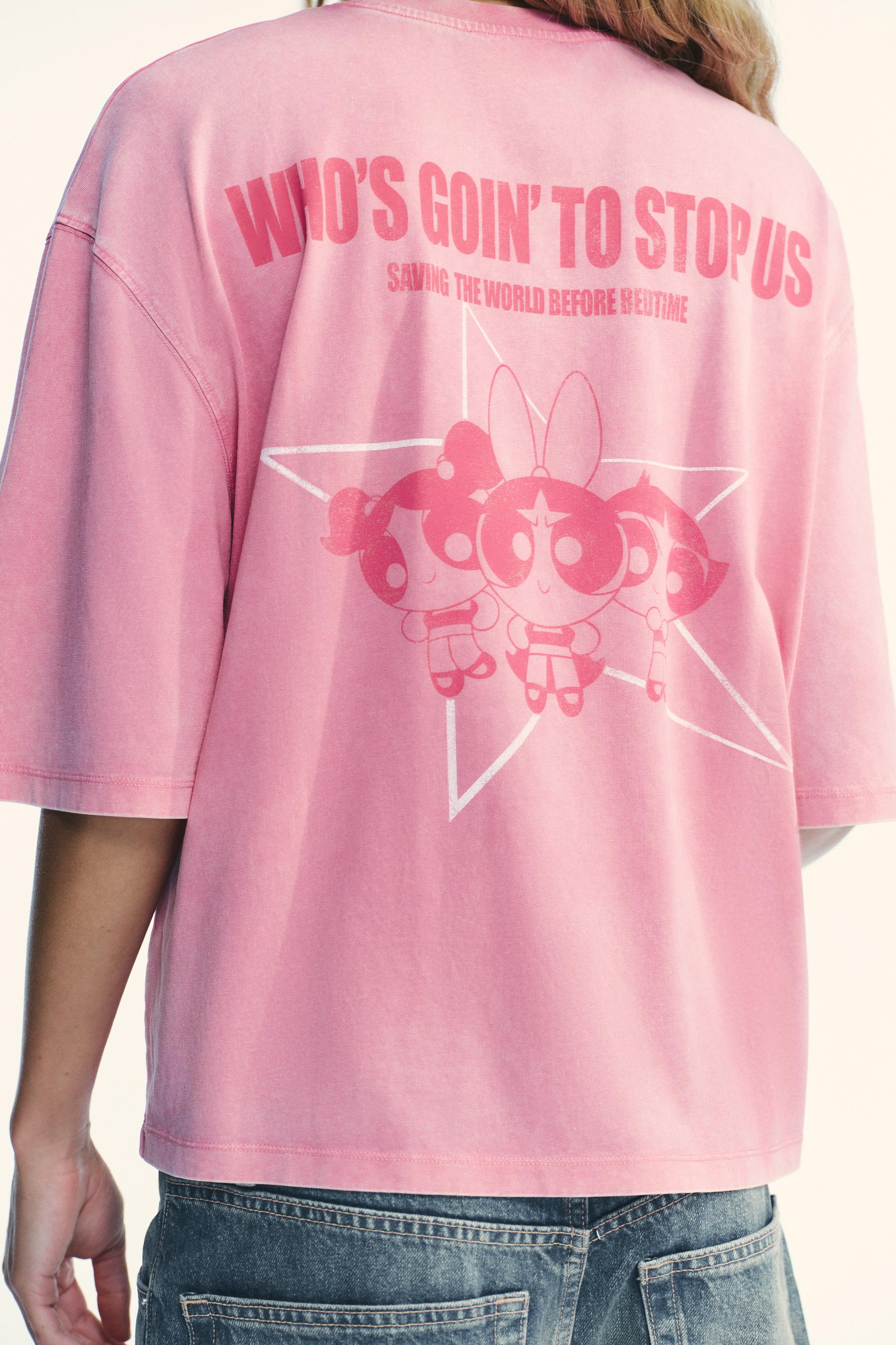 THE POWERPUFF GIRLS™ WASHED EFFECT T-SHIRT