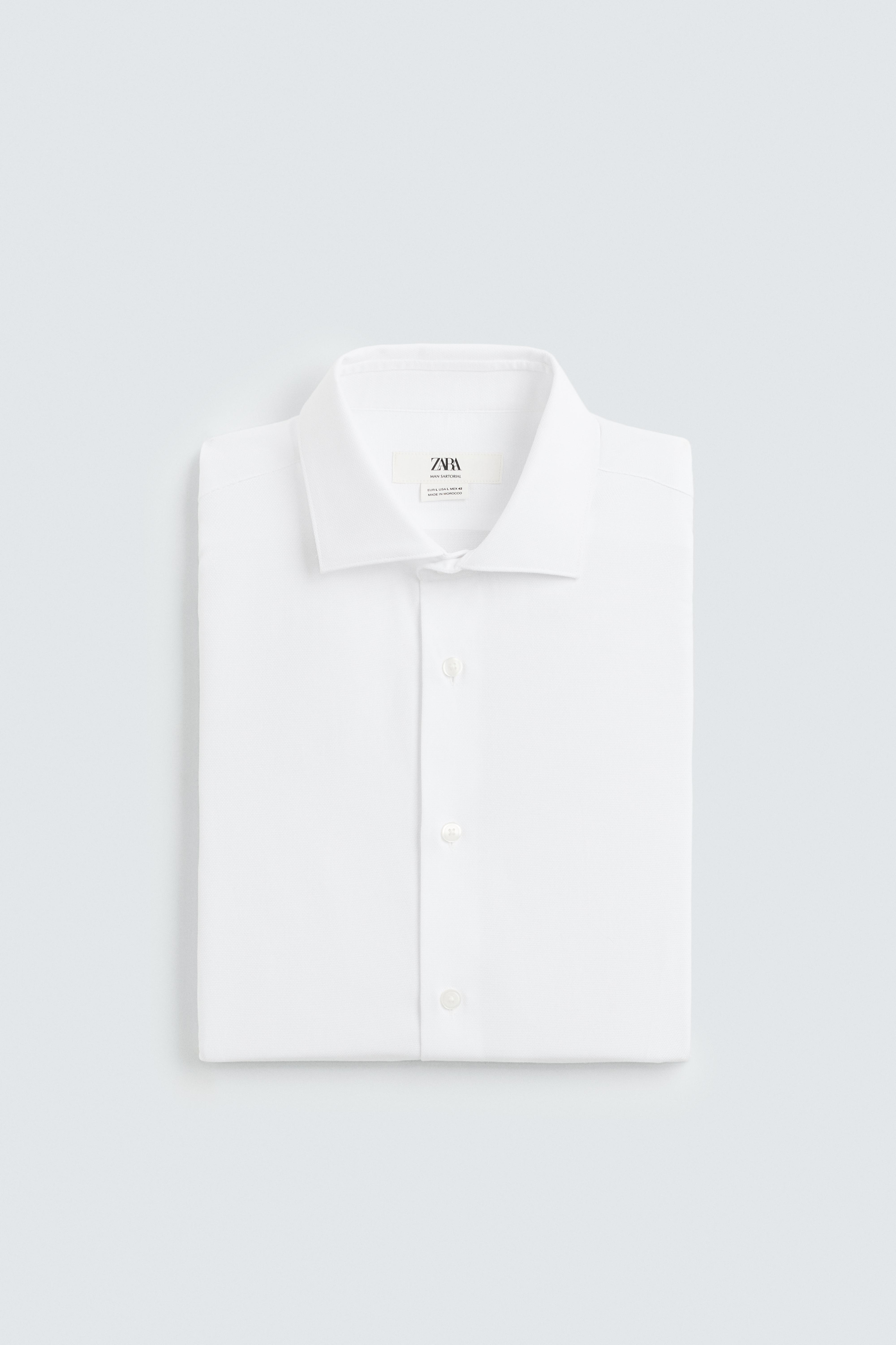 SLIM FIT TEXTURED SHIRT