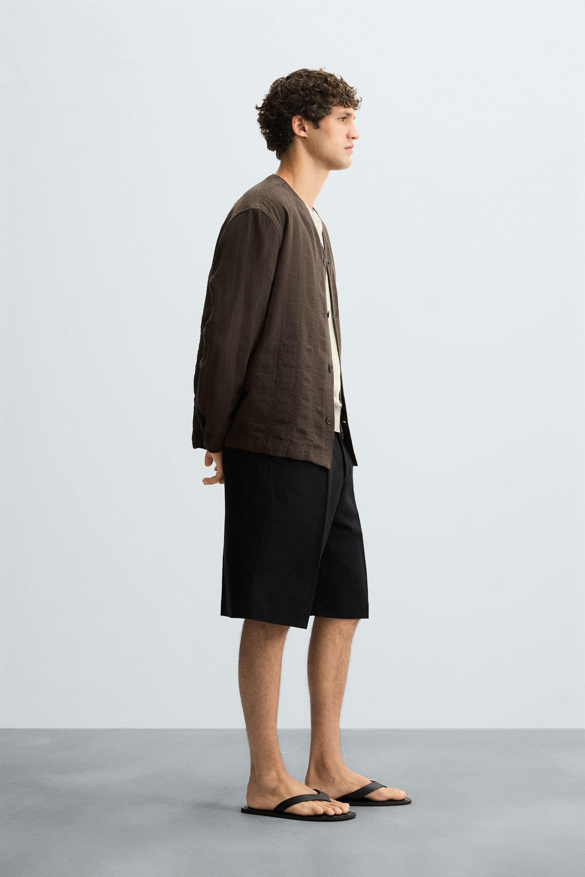 STRIPED JACQUARD SHIRT