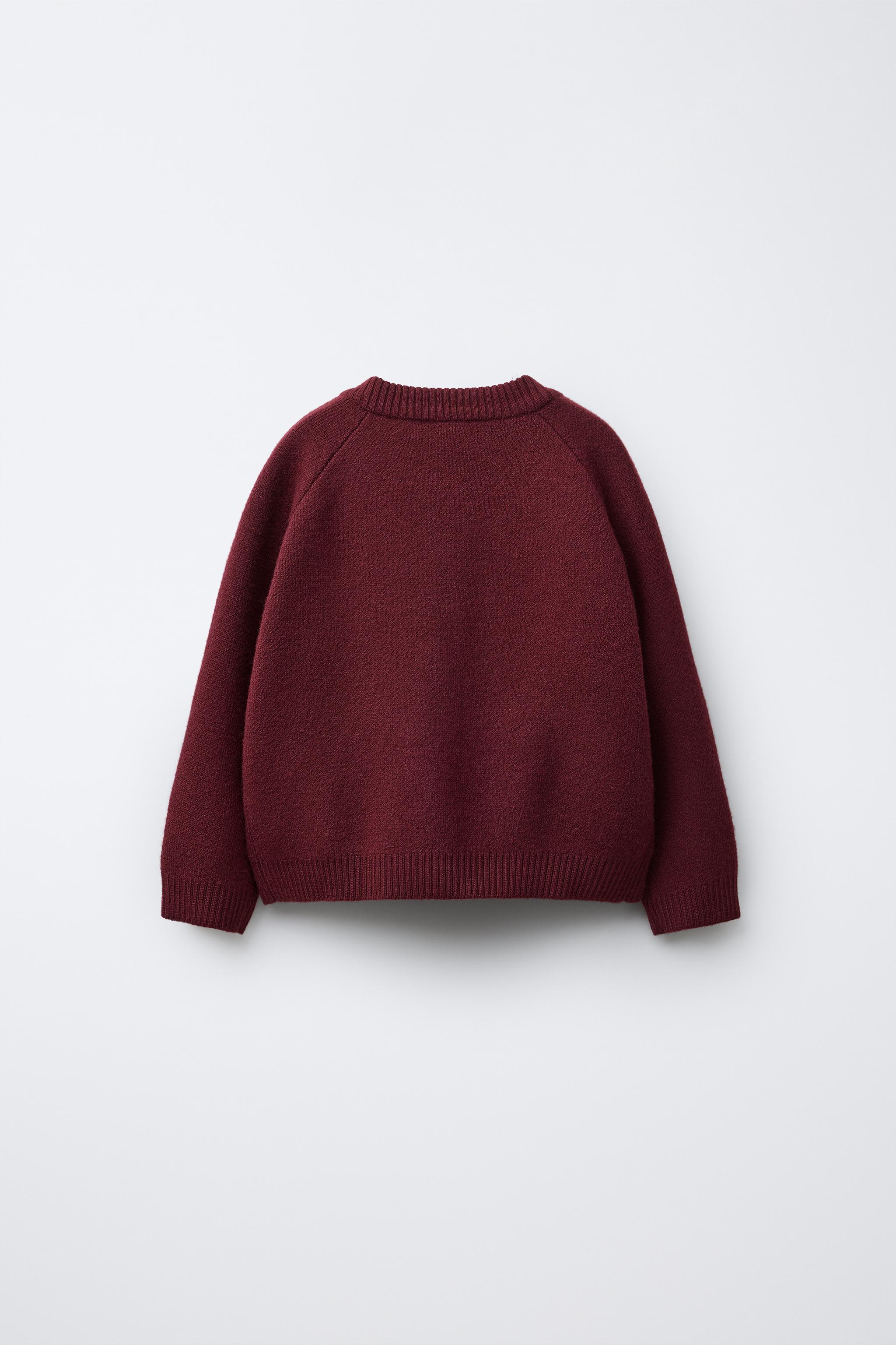 BOW DETAIL KNIT BOMBER JACKET