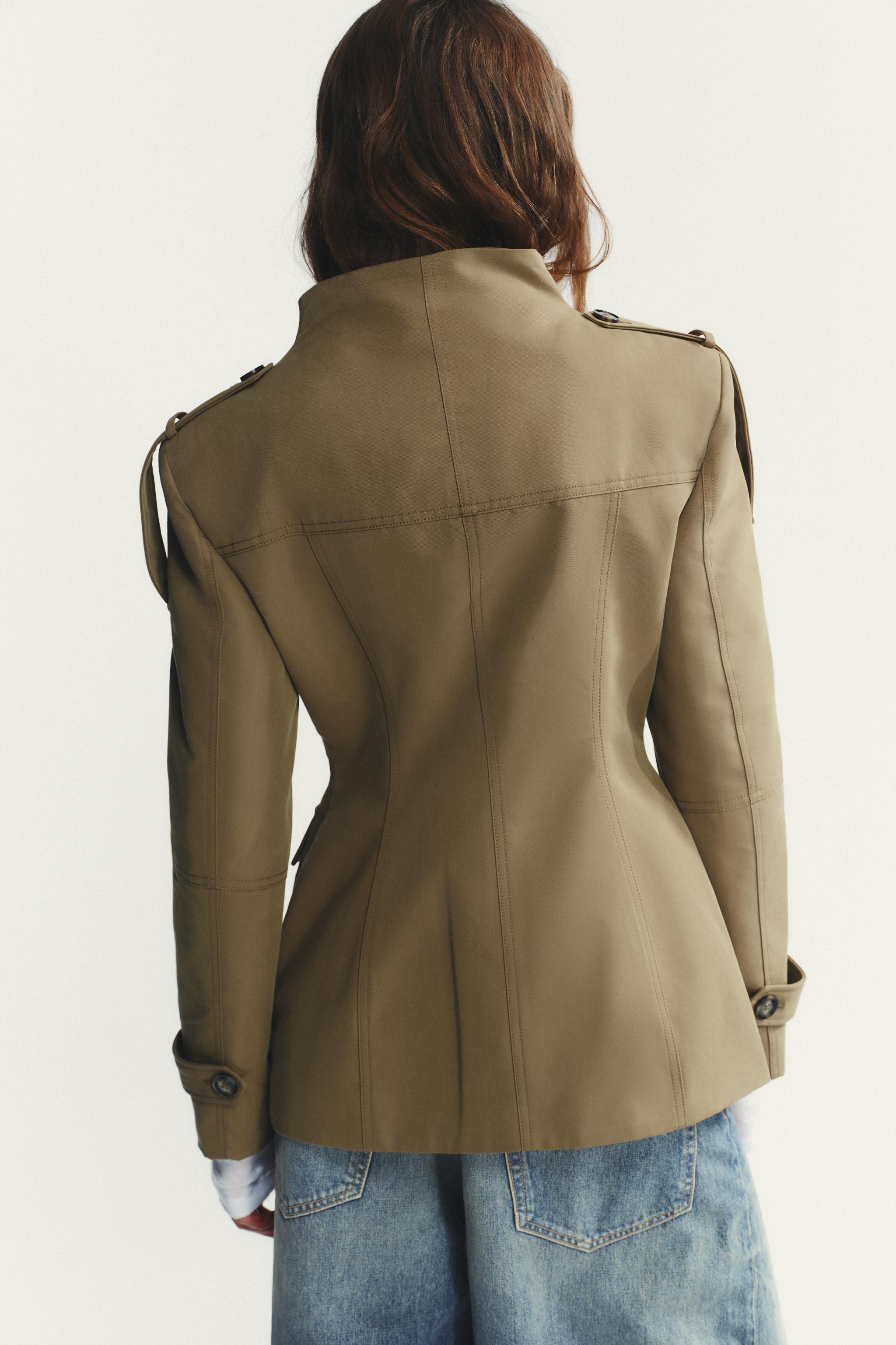 TABBED POCKET JACKET