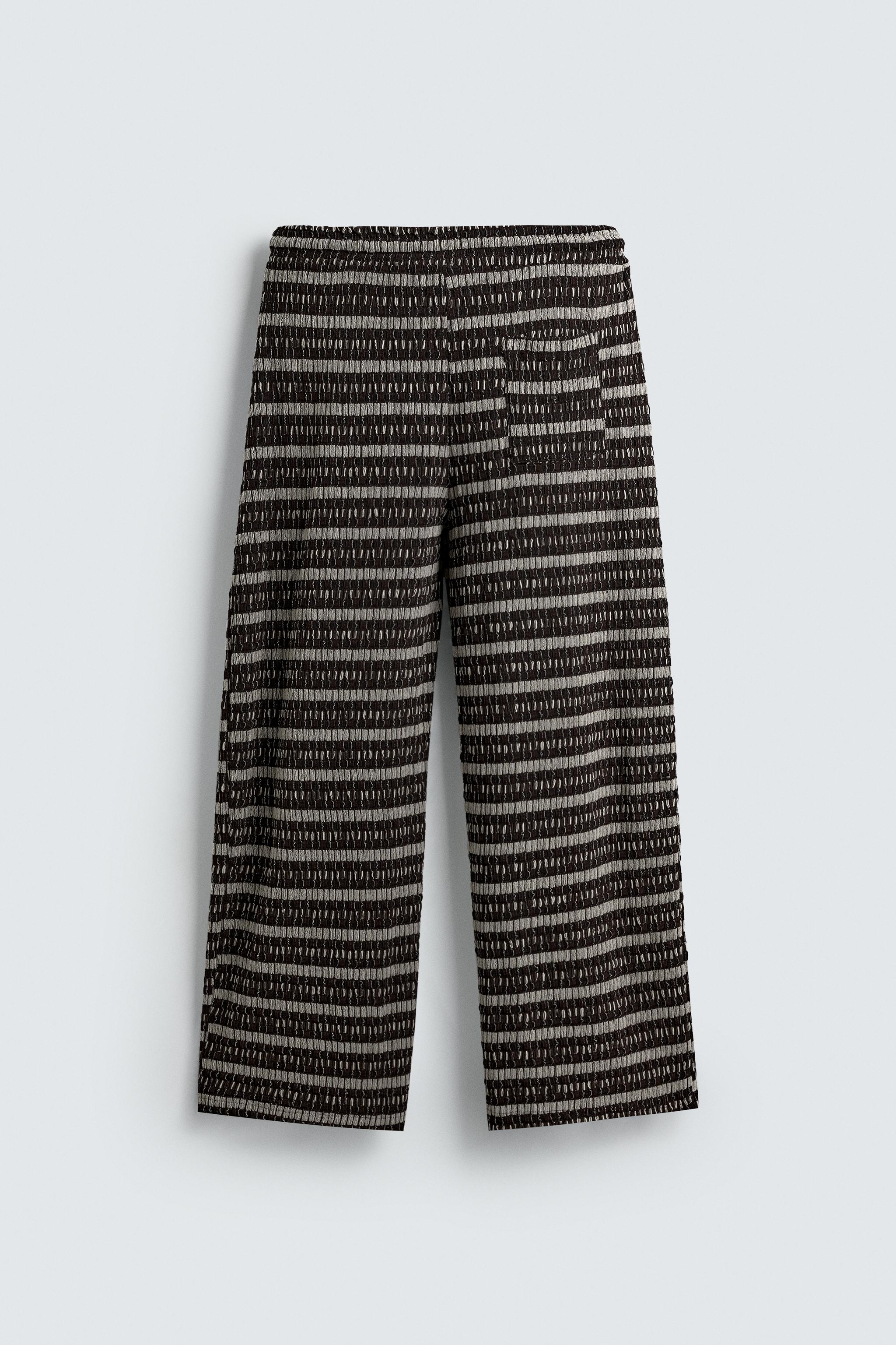 JACQUARD KNIT PANTS