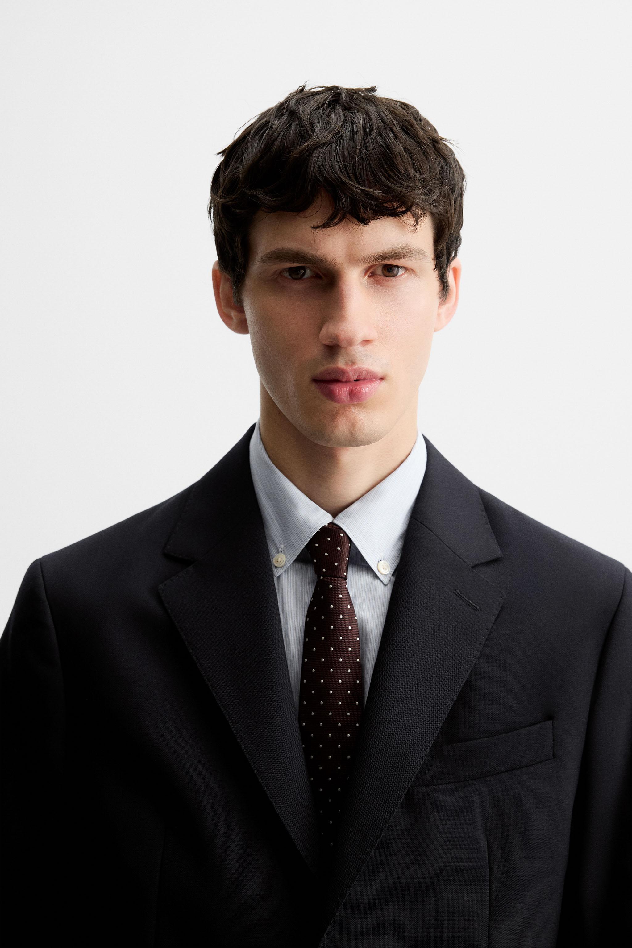 100% SILK JACQUARD TIE