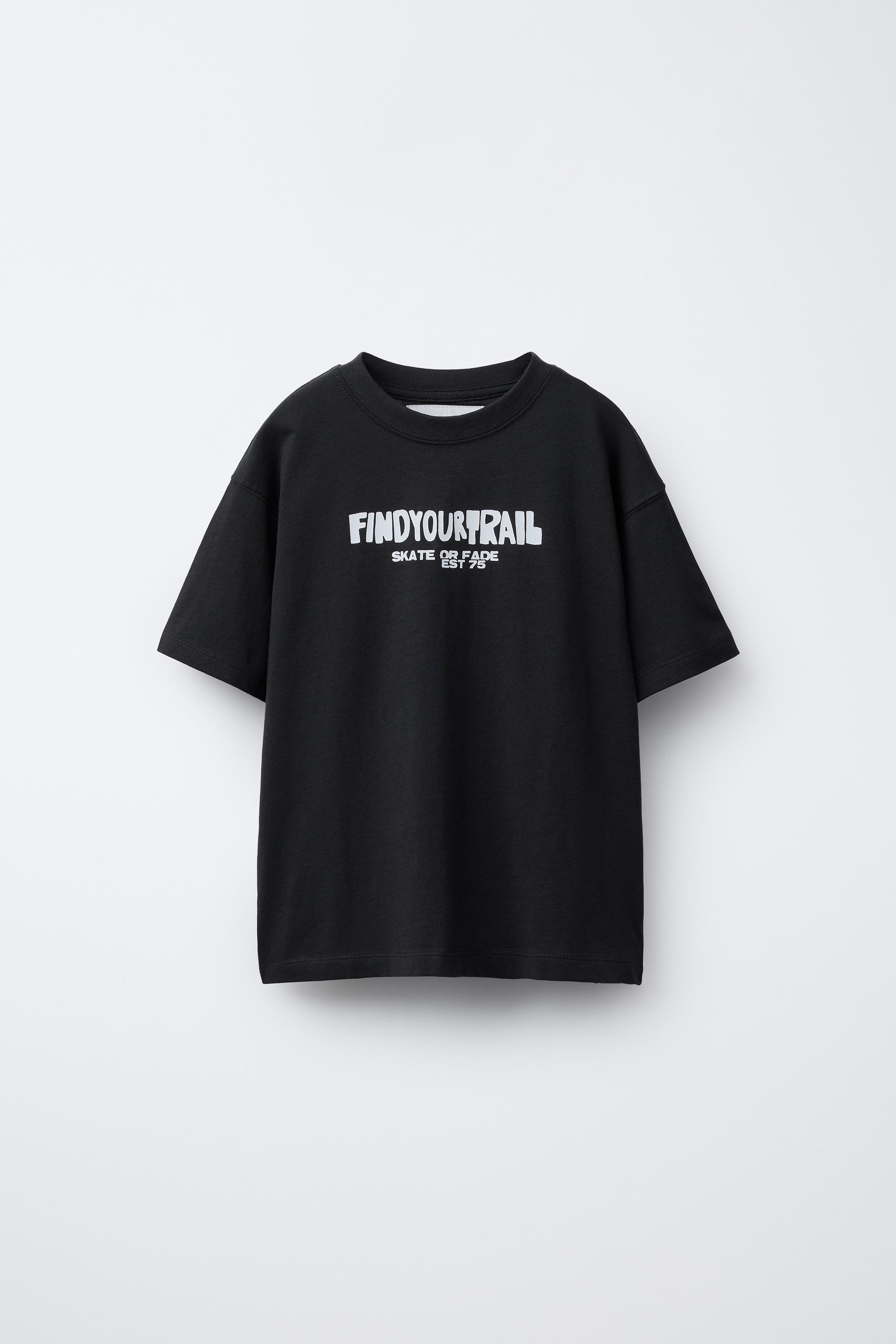TEXT PRINT T-SHIRT