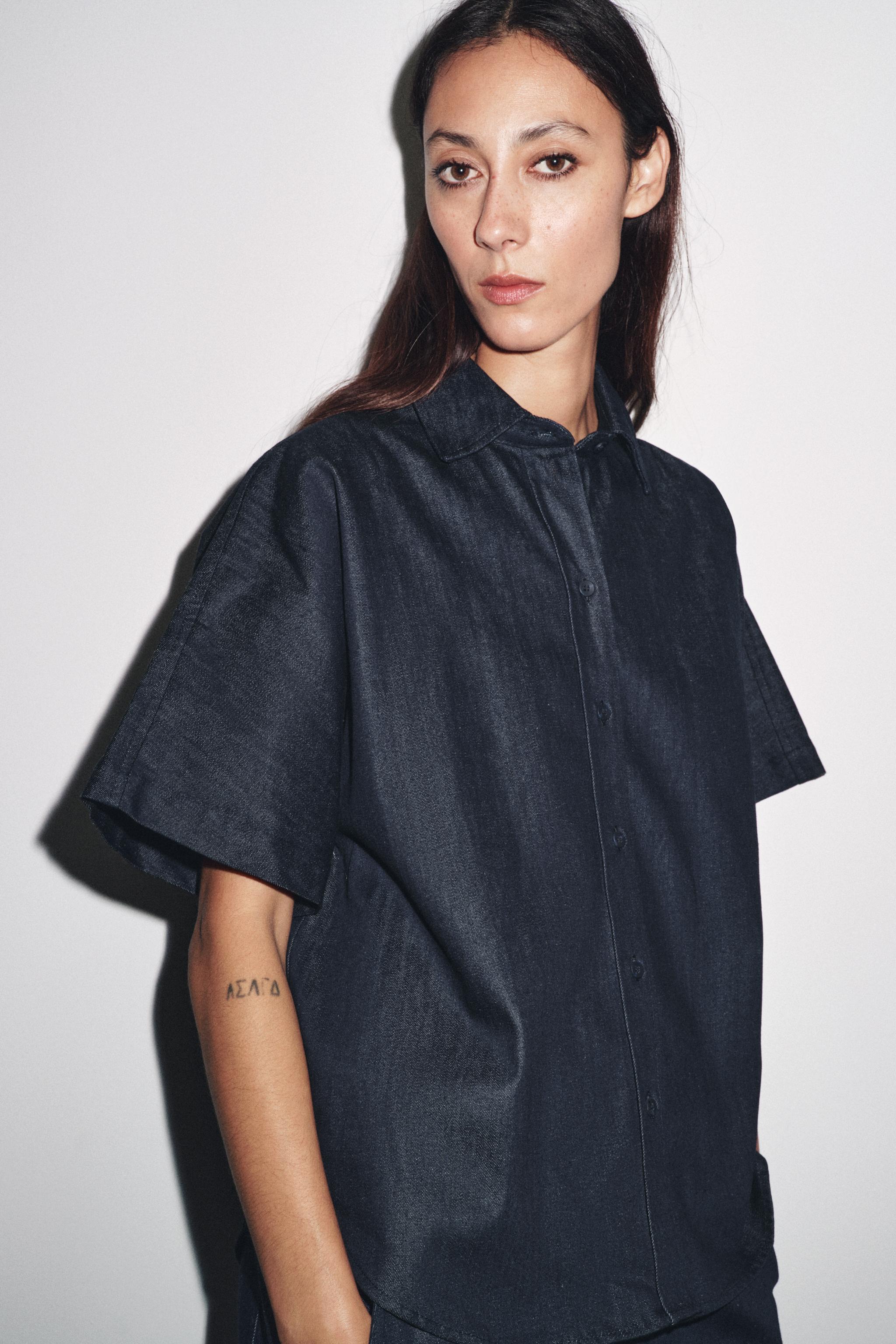 ZW COLLECTION DENIM SHIRT