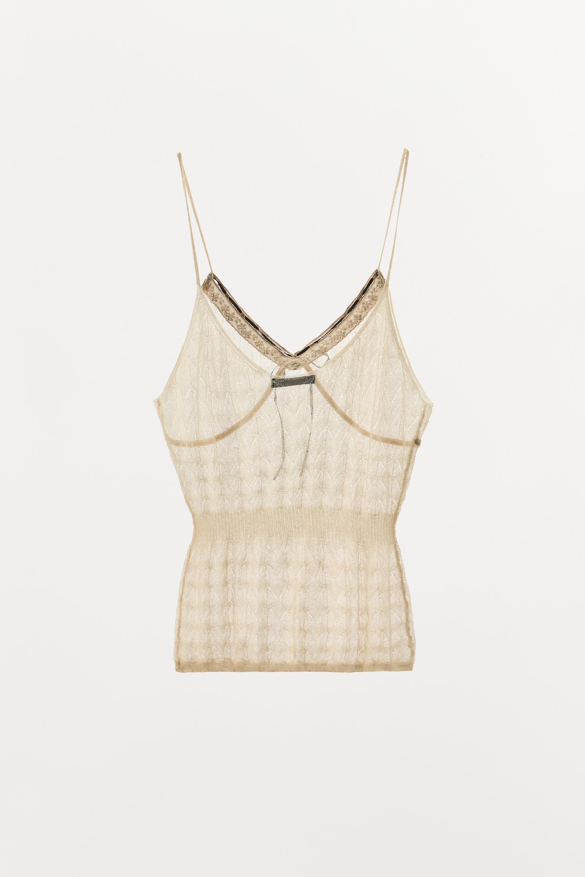 CONTRAST BOW KNIT TOP