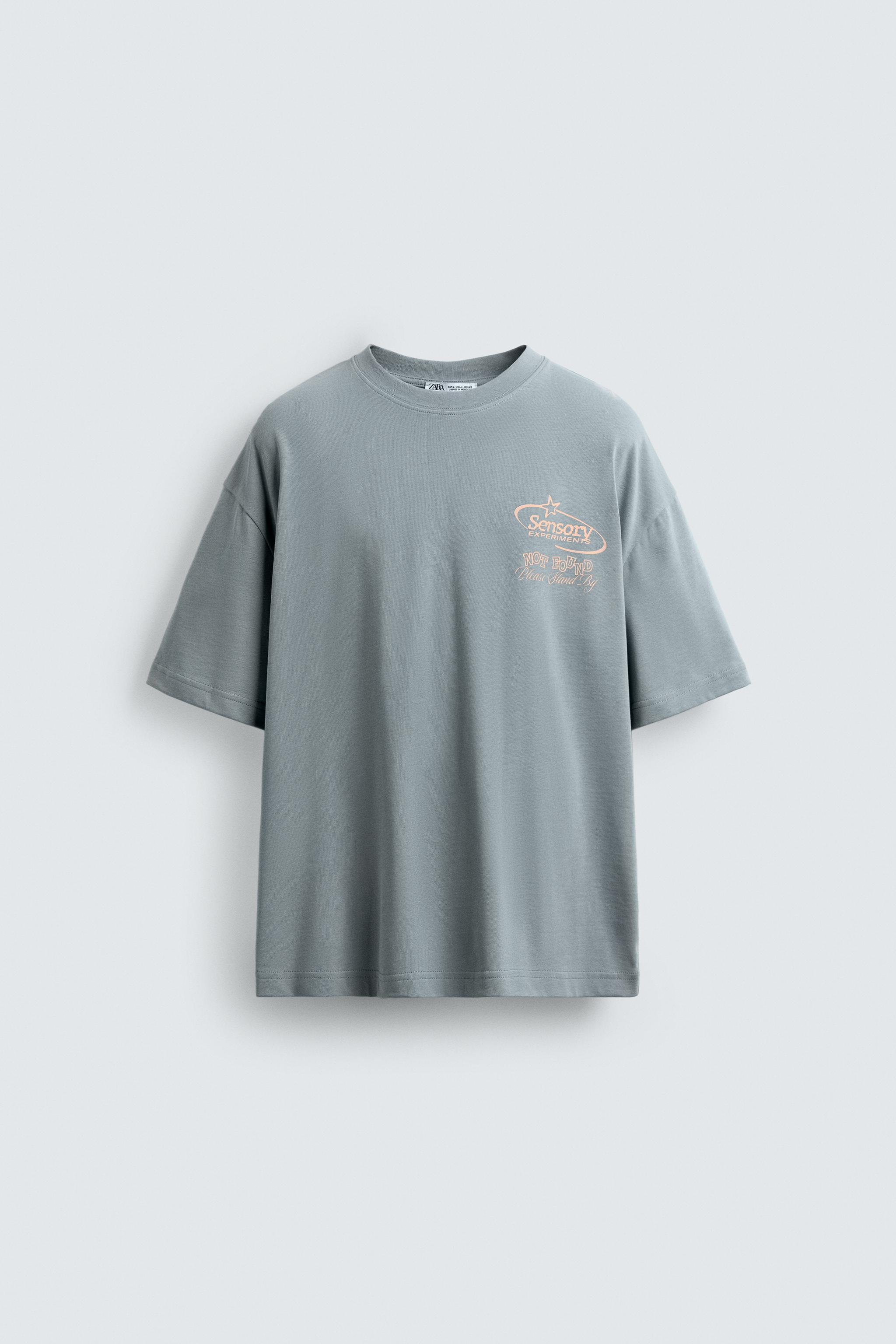 WASHED PRINT T-SHIRT