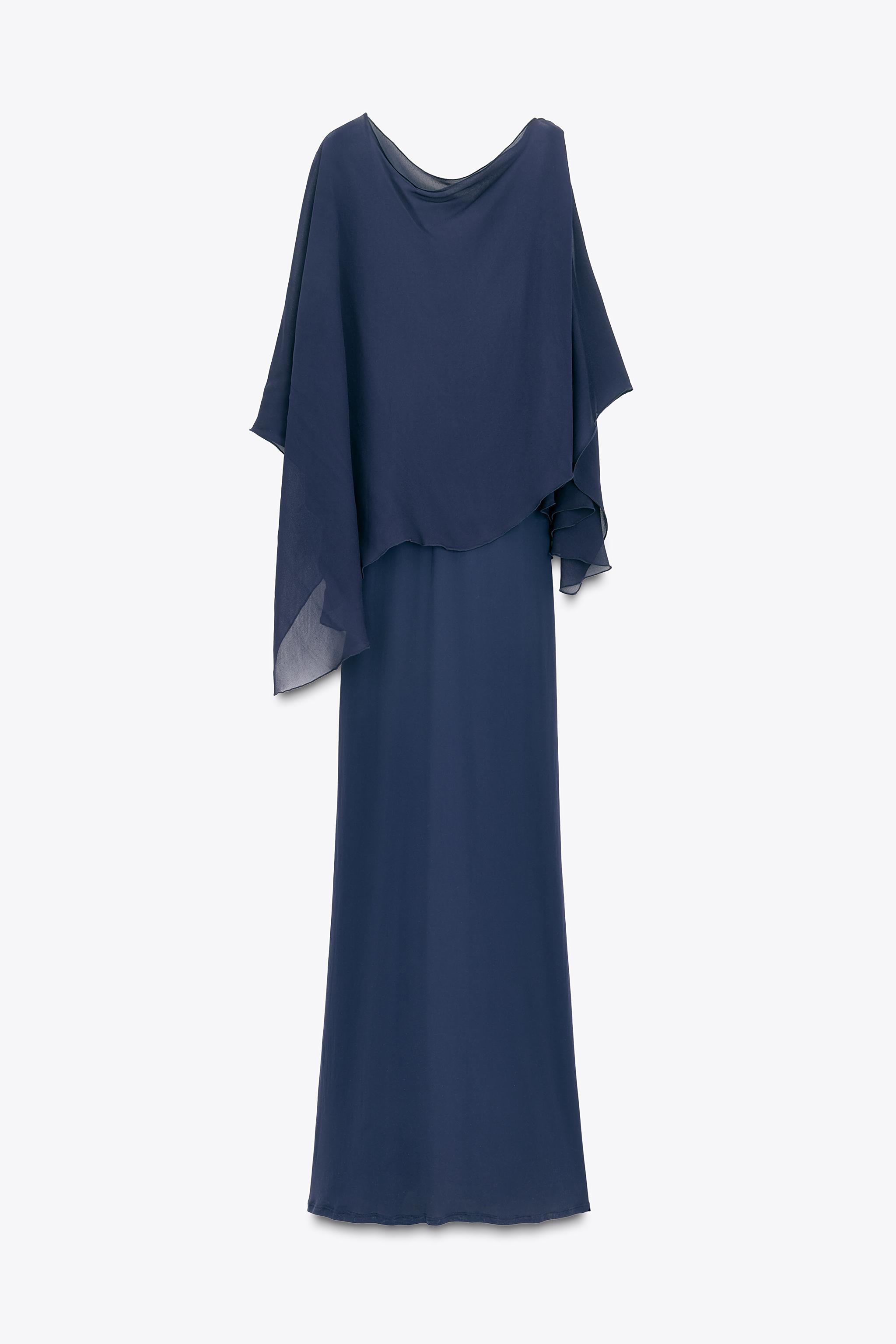 LIMITED EDITION CAPE LONG DRESS